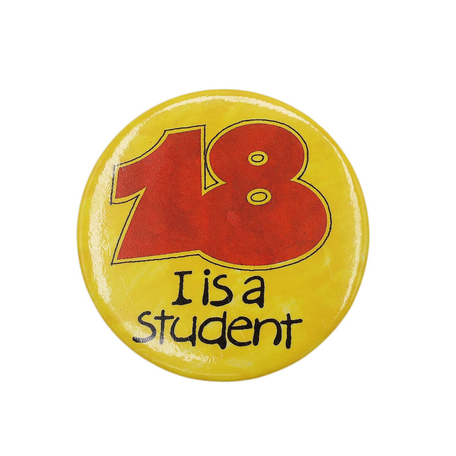 18 I is a student 缶バッジ バッチ