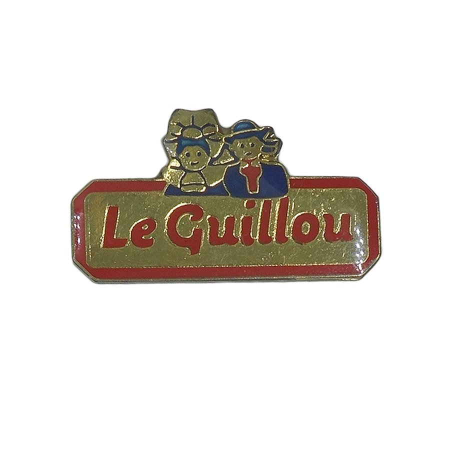 ピンズ Le Guillou 女性と男性 留め具付き レトロ