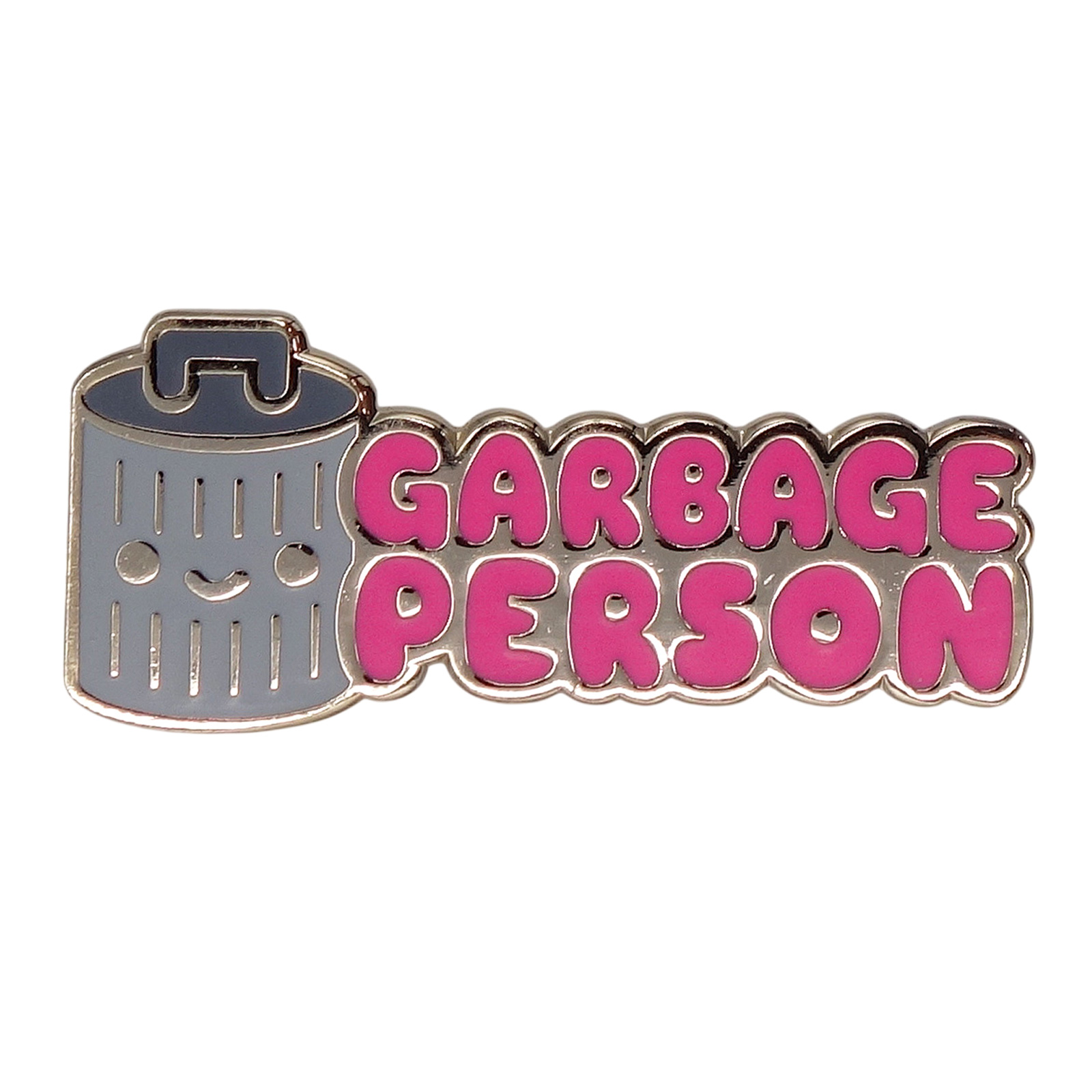 GARBAGE PERSON ピンズ ゴミ箱