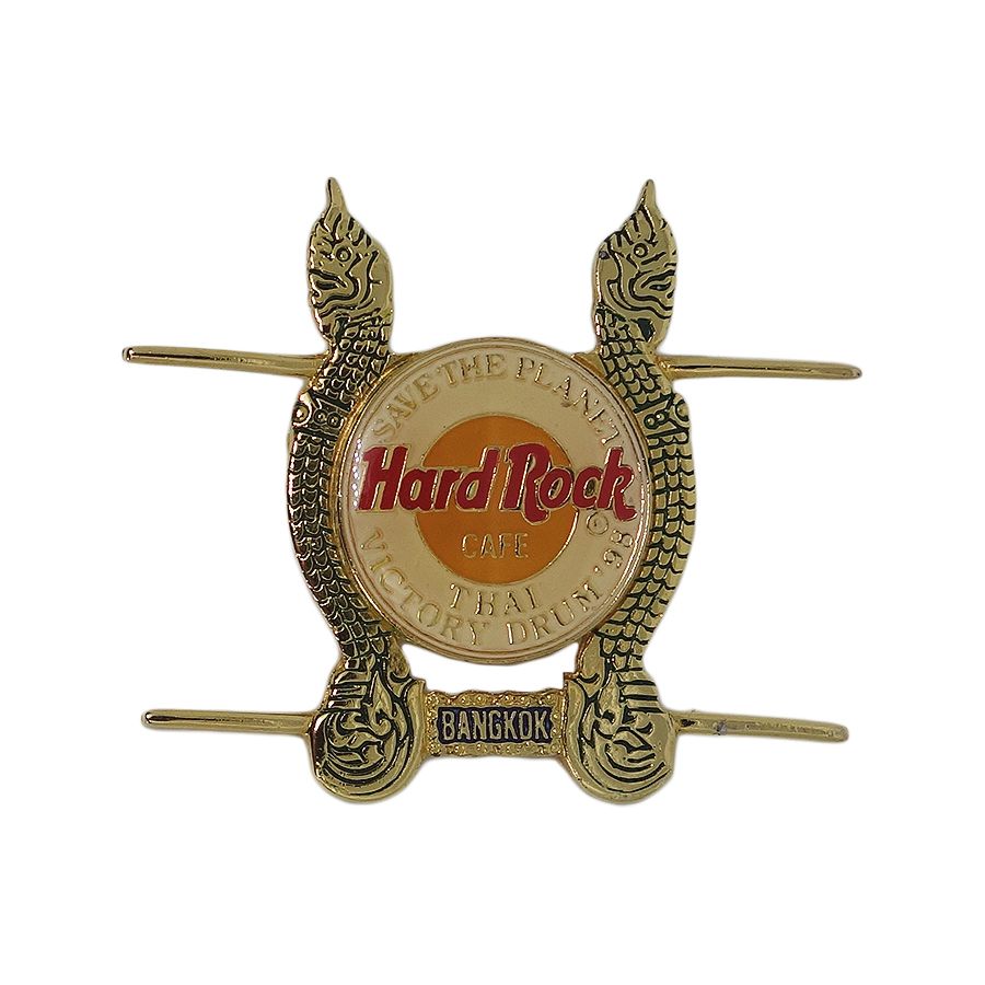 Hard Rock CAFE ブローチ ハードロックカフェ THAI BANGKOKの通販