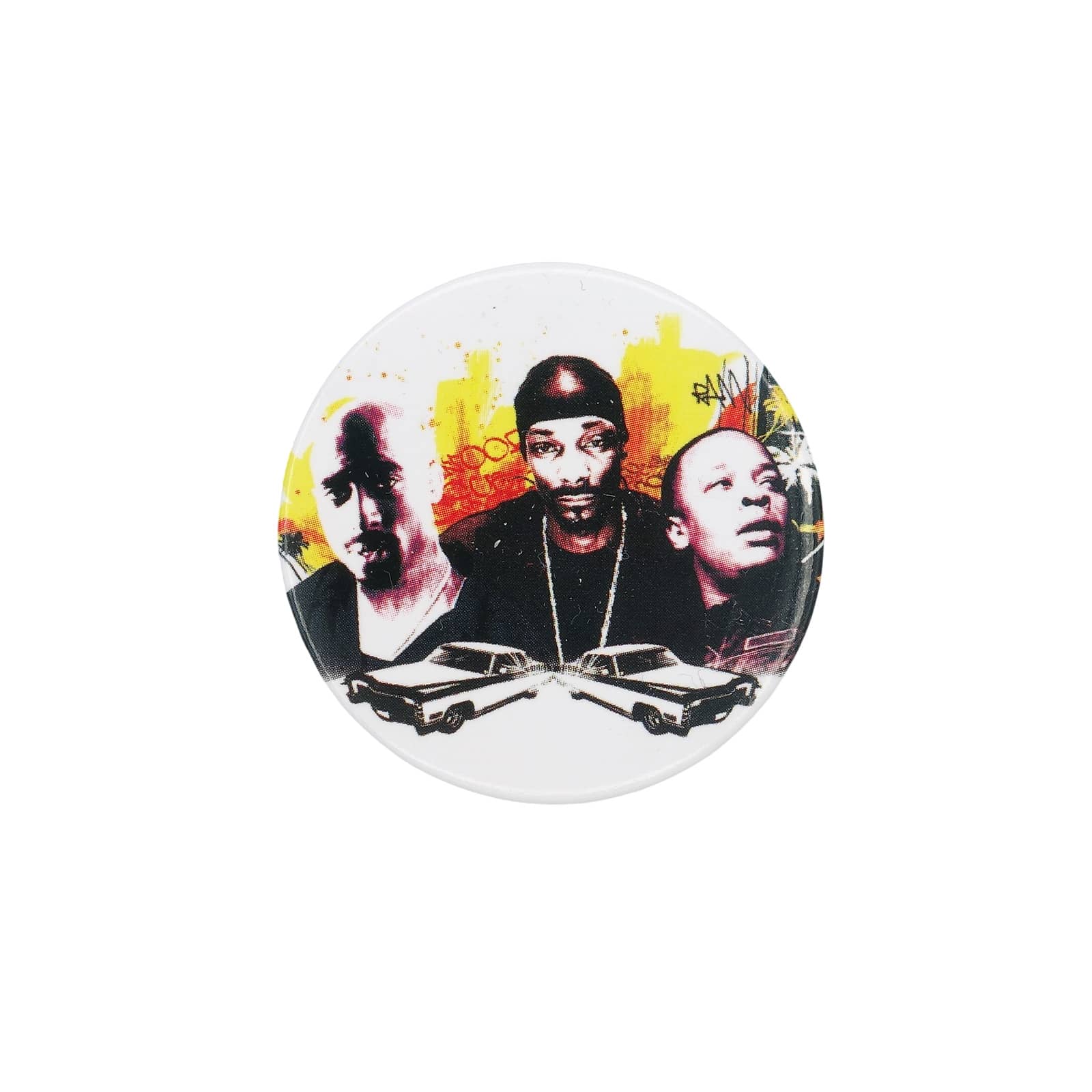 2Pac Snoop Dogg Dr.Dre 缶バッジ バッチ ヒップホップ ラッパー