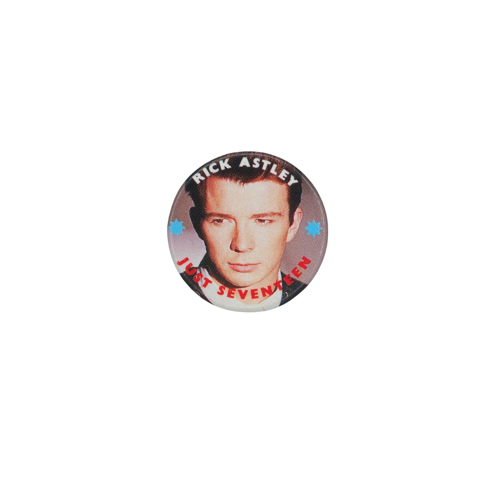 RICK ASTLEY リック・アストリー 缶バッジ バッチ ポップシンガー