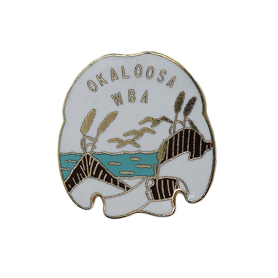 OKALOOSA WBA ボウリング ピンズ オカルーサ留め具付き ビンテージ