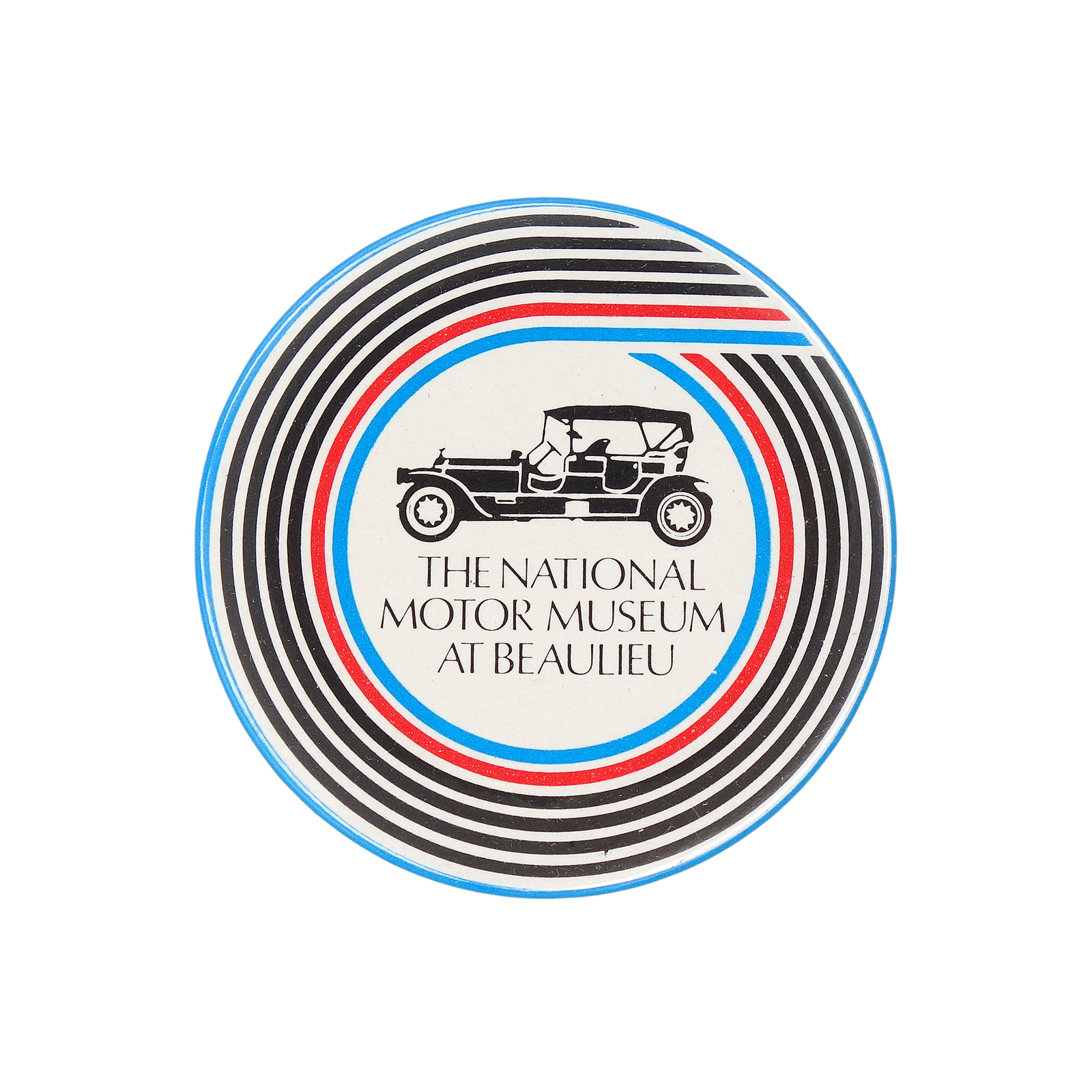 THE NATIONAL MOTOR MUSEUM 国立自動車博物館 缶バッジ バッチ