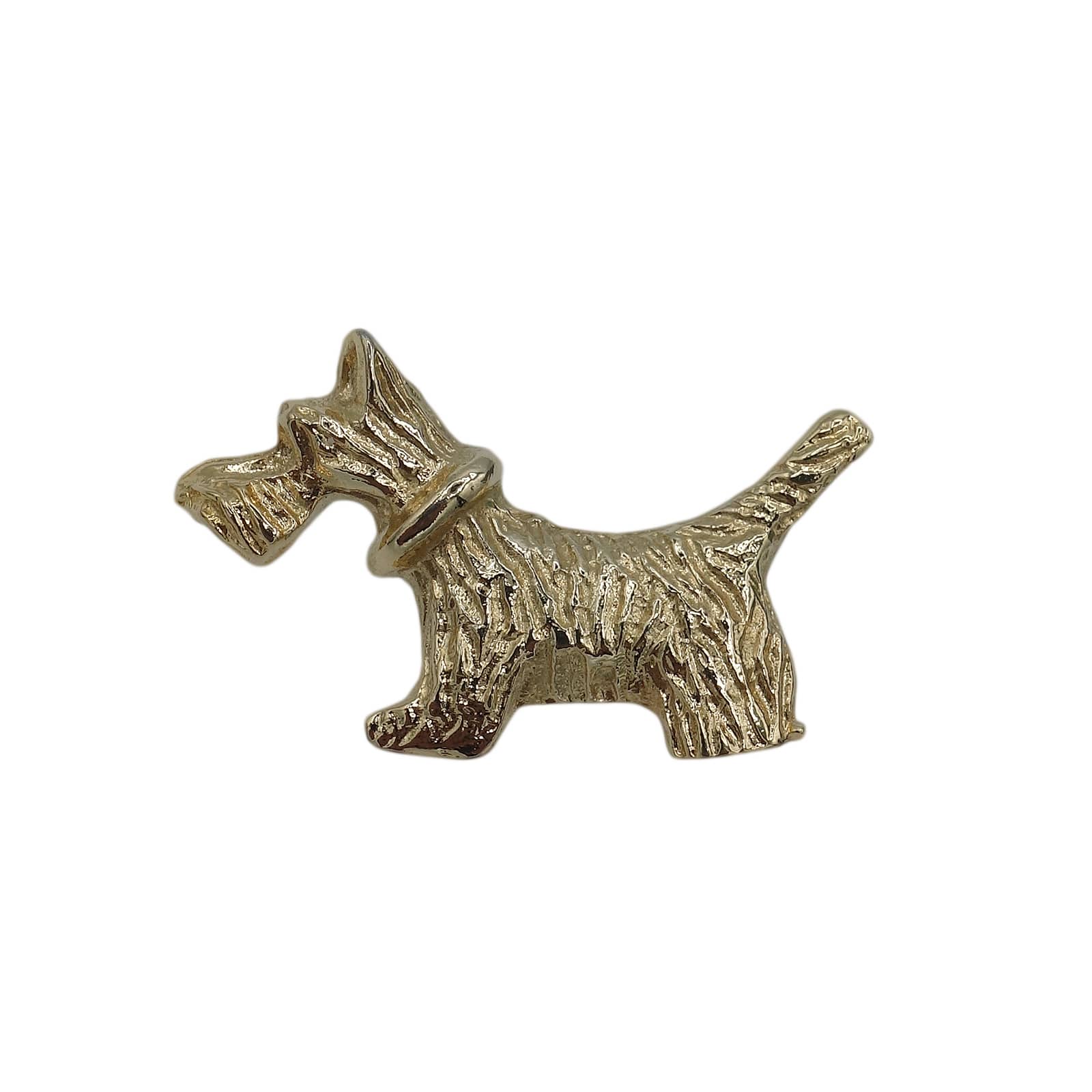 犬 ピンズ 金色 動物