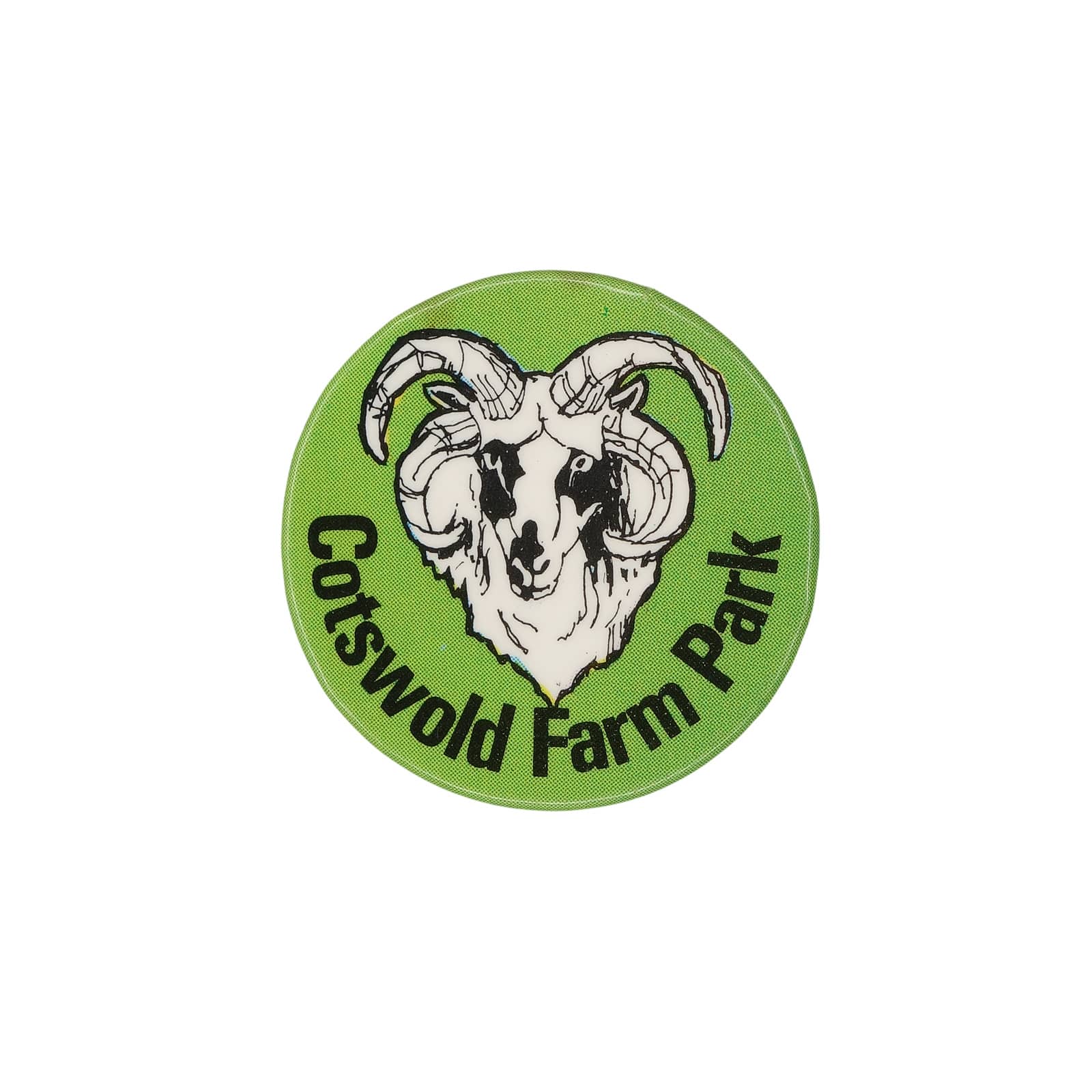 Cotswold Farm Park 羊 マンクス・ロフタン 缶バッジ バッチ コッツウォールド