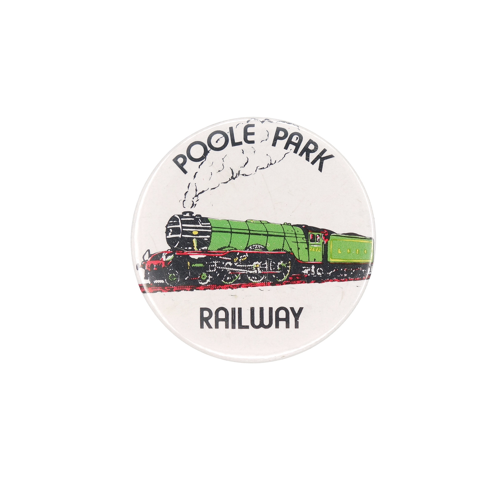 POOLE PARK RAILWAY 鉄道 缶バッジ バッチ