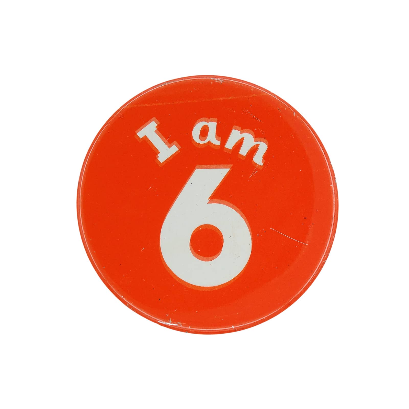 ピンズ・ピンバッジ・缶バッジ am I AM 6 缶バッジ バッチ 6歳 誕生日の通販サイト | ピンズ屋