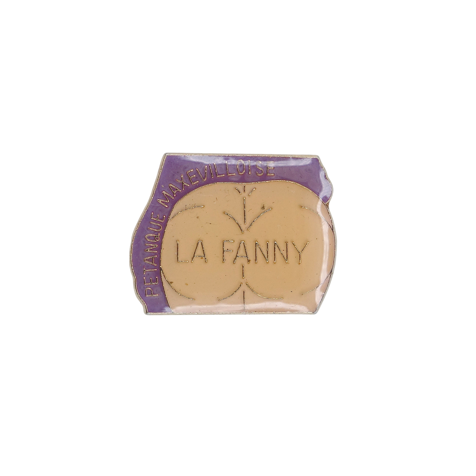 LA FANNY ペタンク ピンズ ファニーにキスをする PETANQUE MAXEVILLOISE