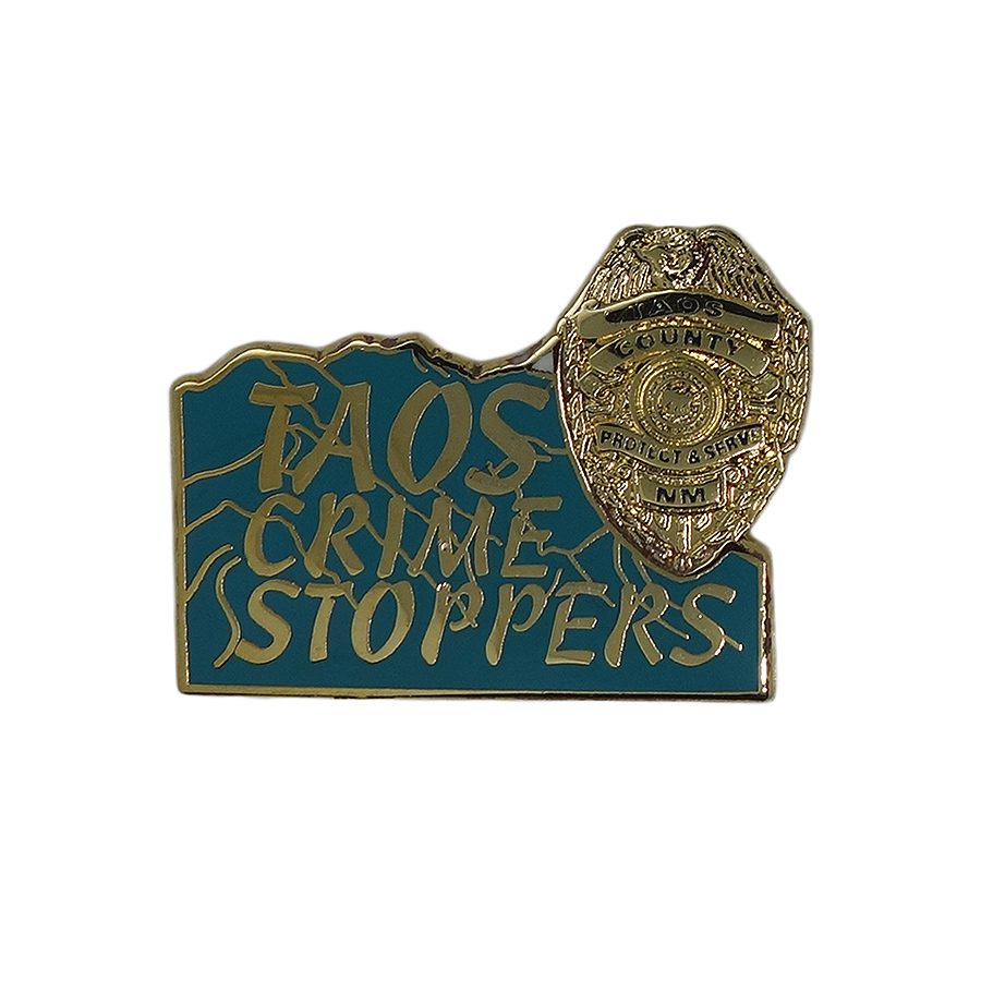 TAOS CRIME STOPPERS ピンズ