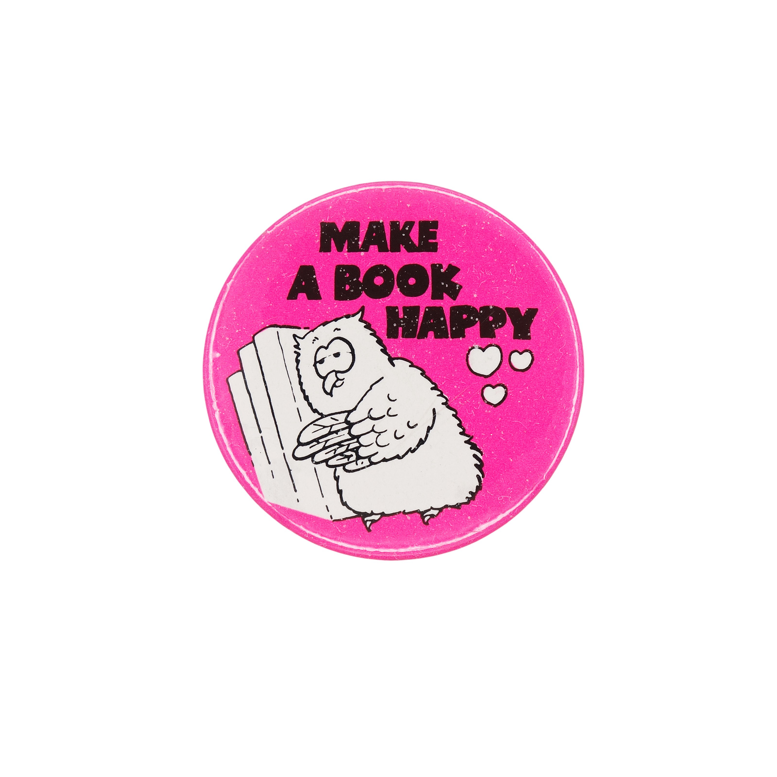 MAKE A BOOK HAPPY 缶バッジ バッチ