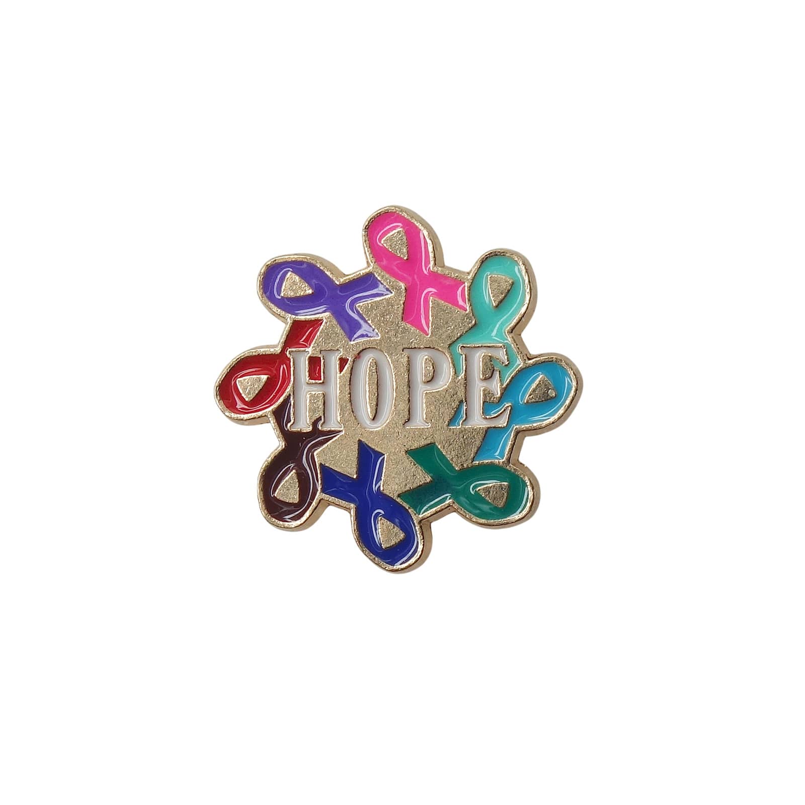 HOPE 啓発リボン ピンズ