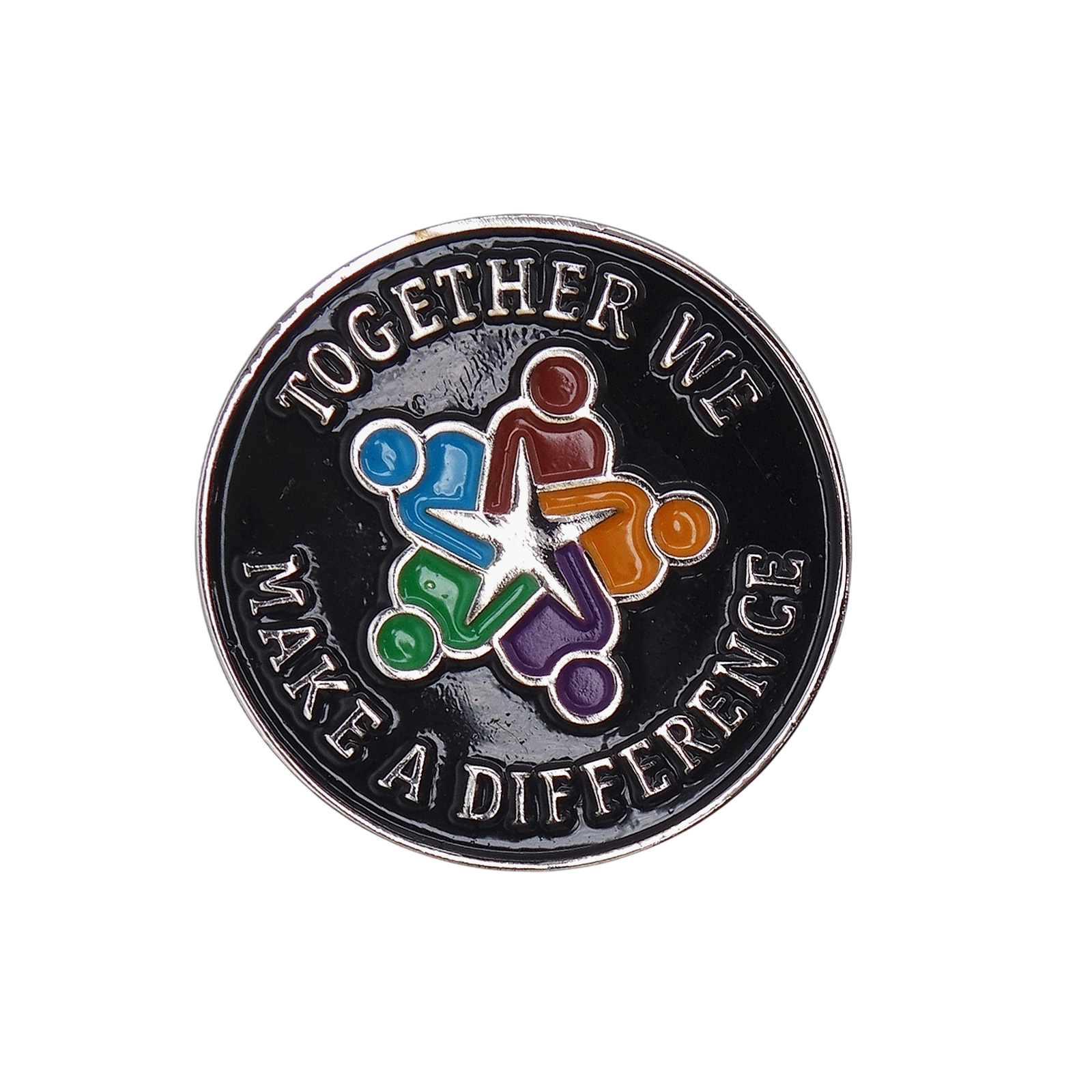 TOGETHER WE MAKE A DIFFERENCE ピンズ