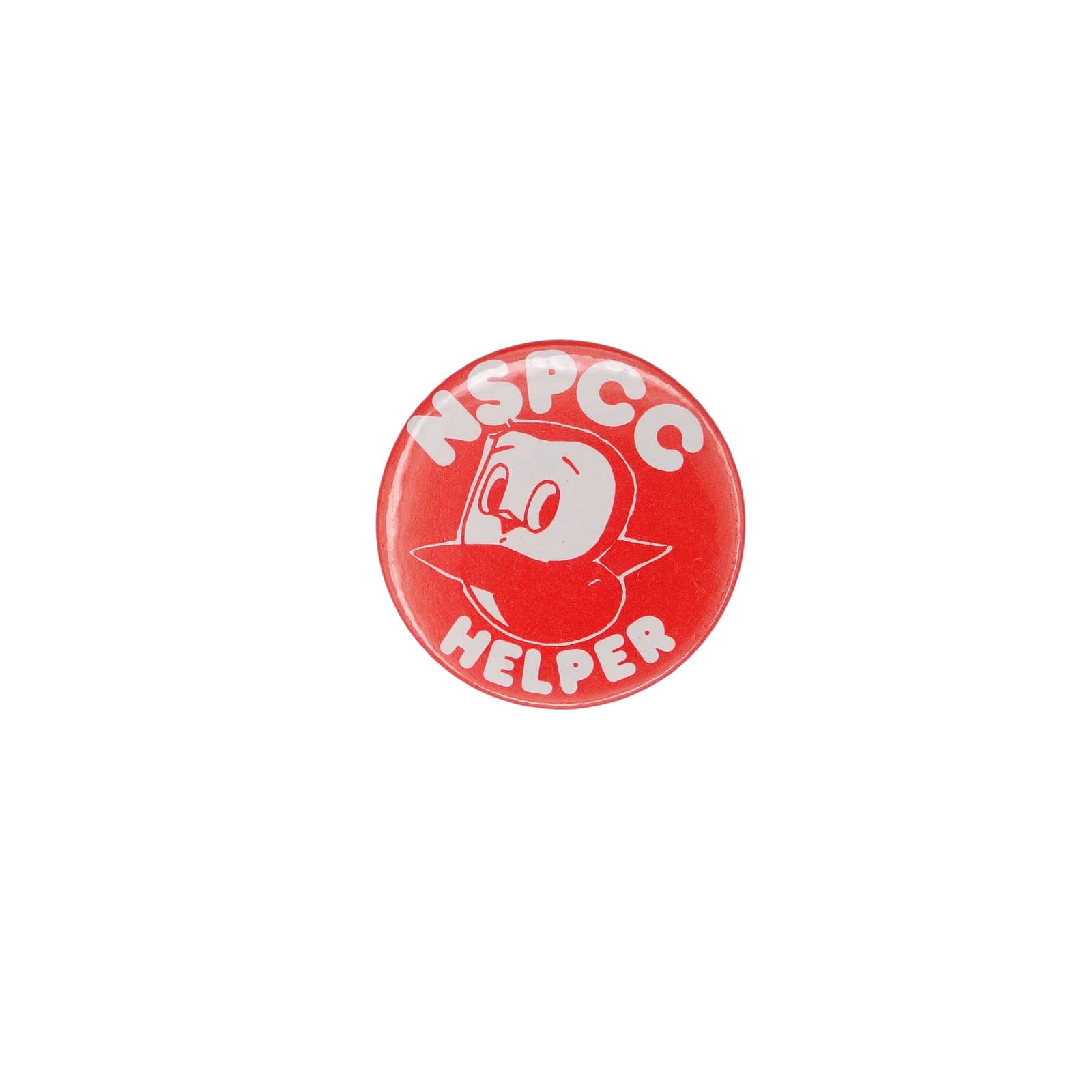NSPCC 全英児童虐待防止協会 helper 缶バッジ バッチ