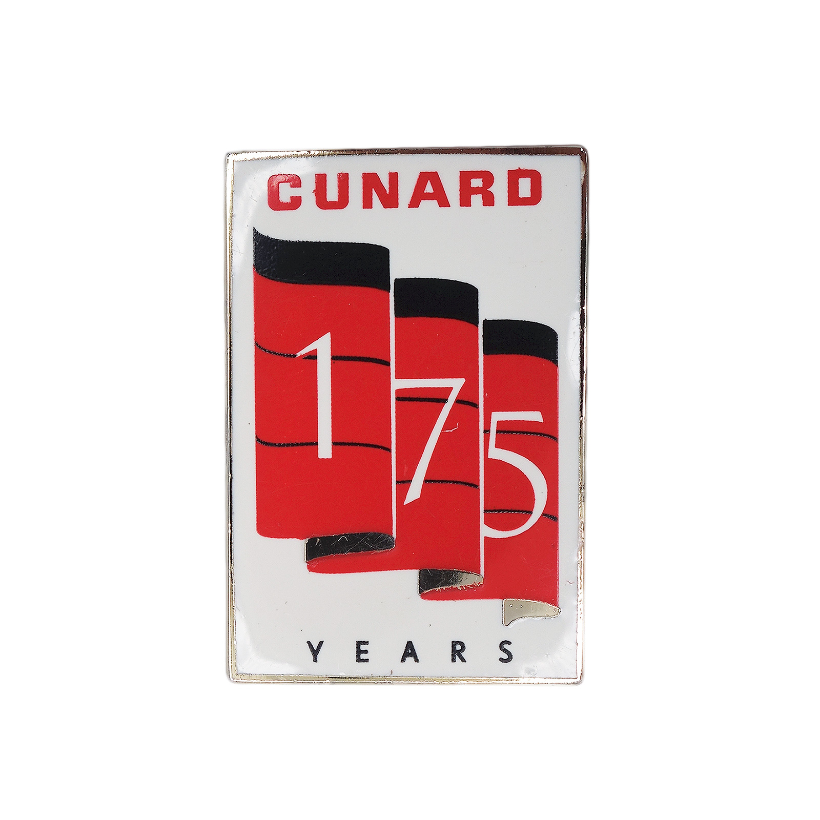 CUNARD キュナード・ライン 175 YEARS ピンズ クルーズ