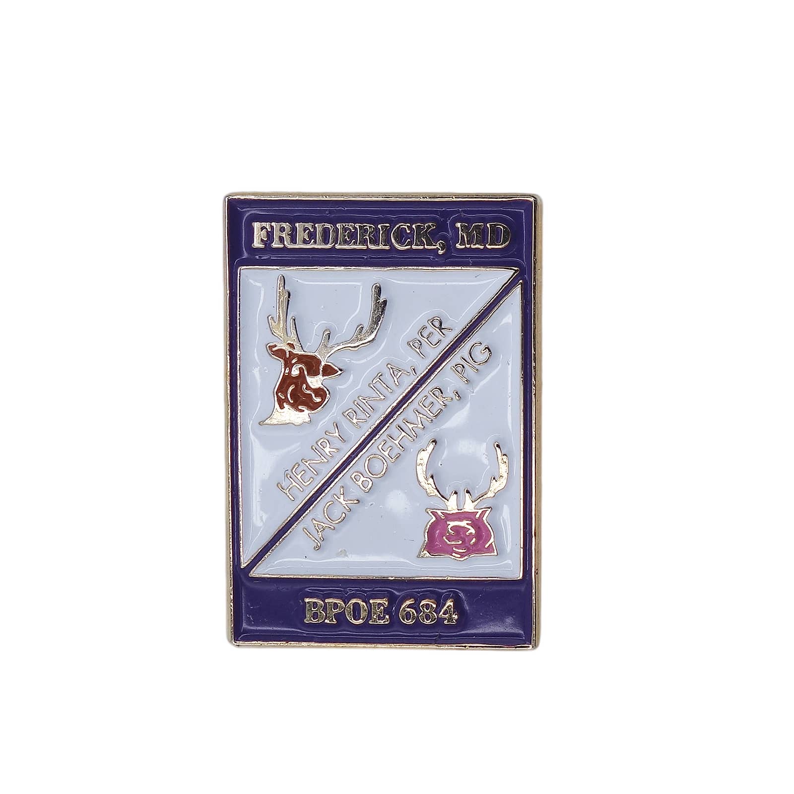 エルクス慈悲保護団体 Frederick Elks Lodge 684 ピンズ