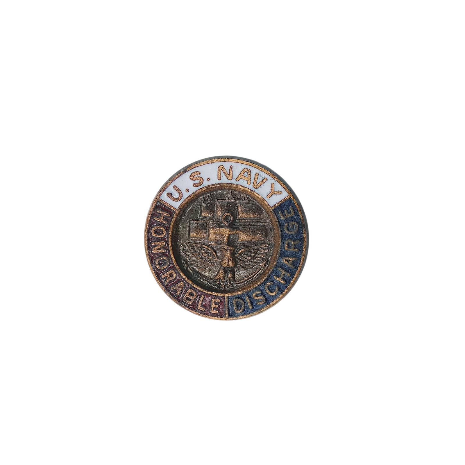 U.S. NAVY HONORABLE DISCHARGE ピンズ ミリタリー