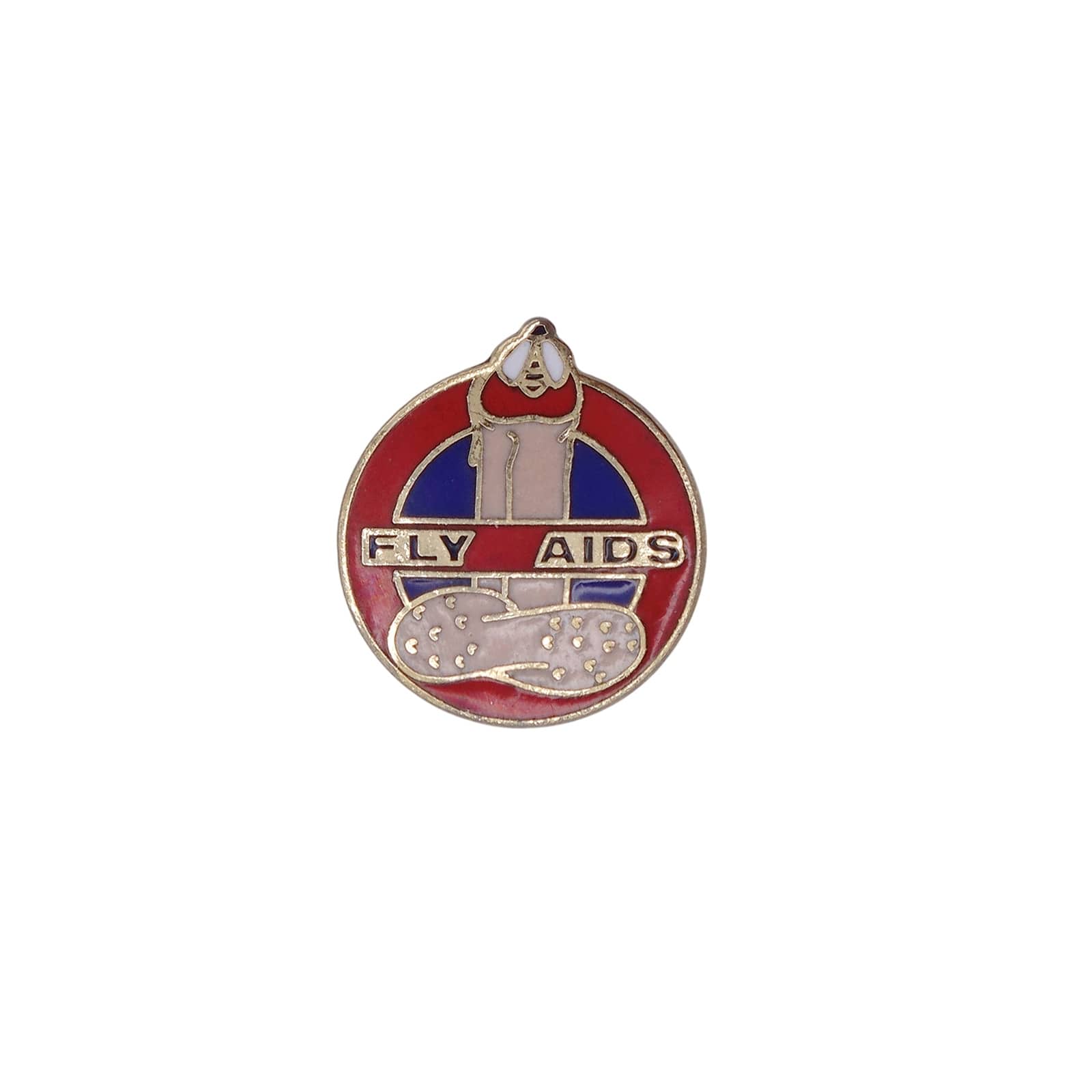 FLY AIDS ハエの止まった男性器 アダルトジョーク ピンズ