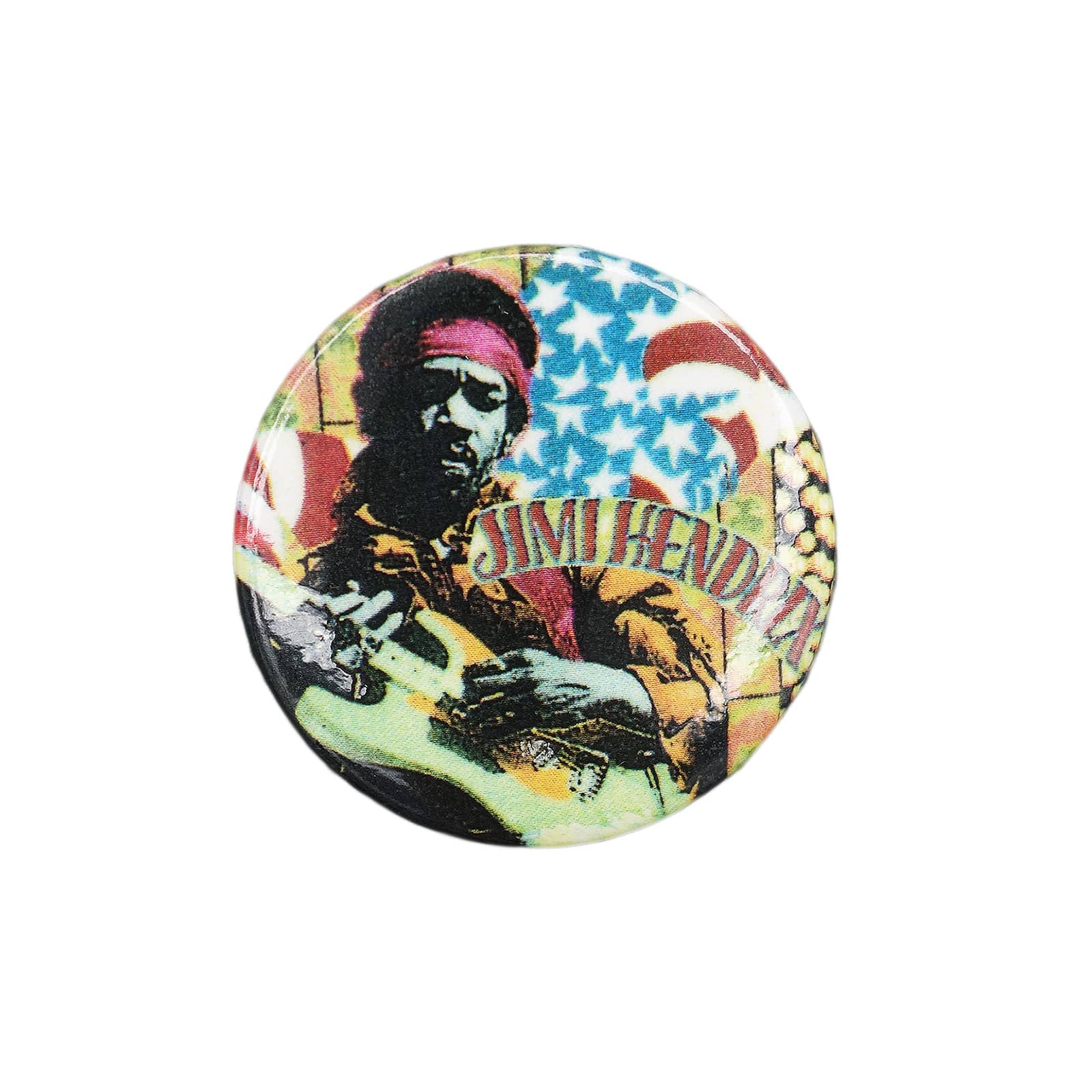 Jimi Hendrix ジミ・ヘンドリックス 缶バッジ バッチ シンガーソングライター