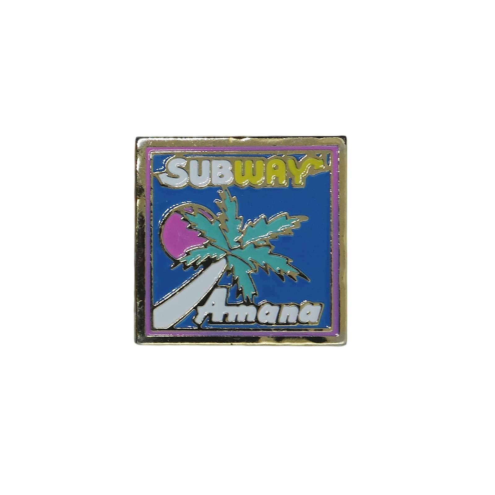 SUBWAY サブウェイ ピンズ 留め具付き