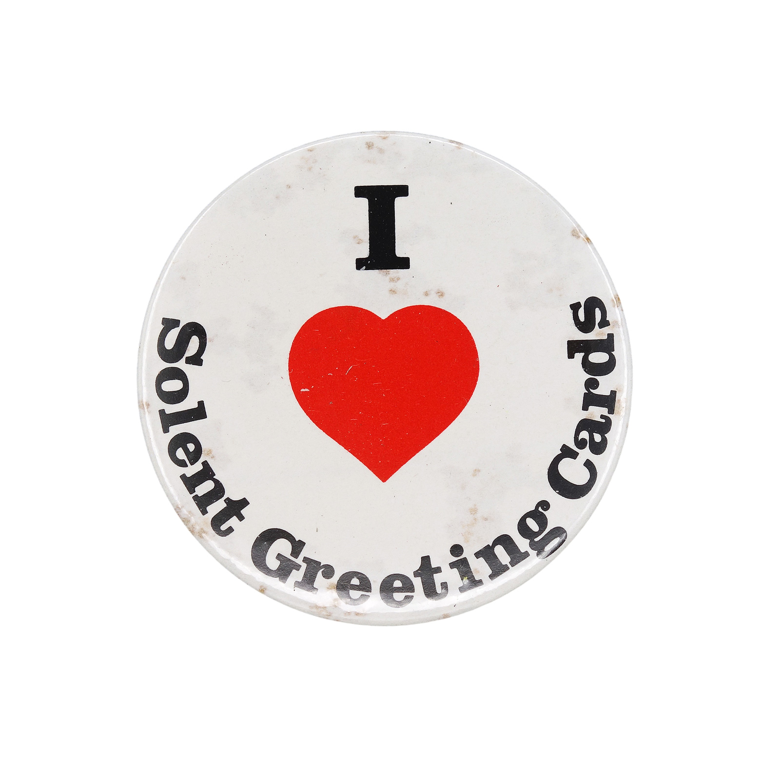 I Love Solent Greeting Cards 缶バッジ バッチ