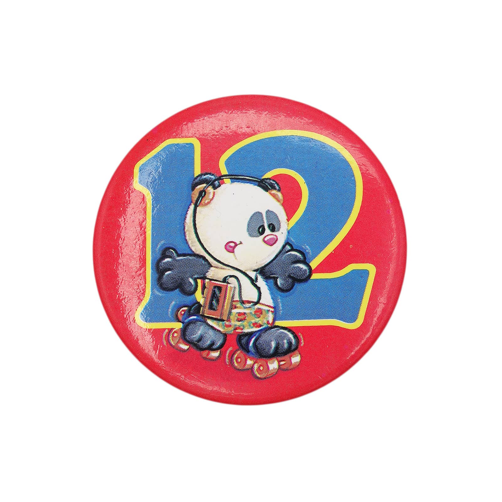 12歳 誕生日 缶バッジ バッチ パンダ