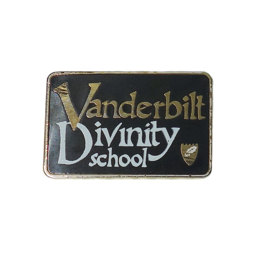 スクール ピンズ 学校 Vanderbilt Divinity School 留め具付き レトロ