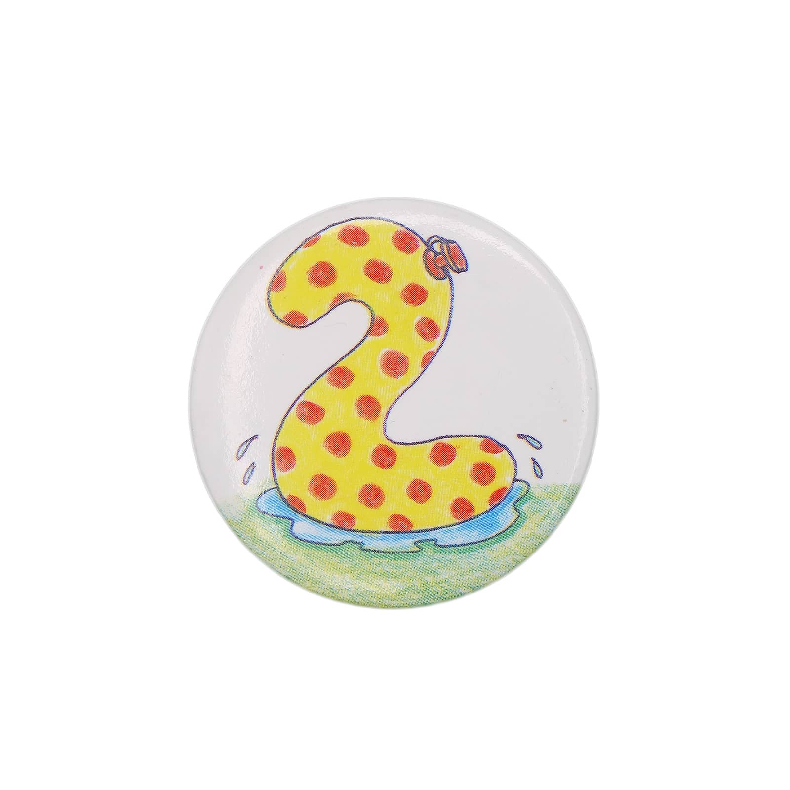 2歳 誕生日 缶バッジ バッチ