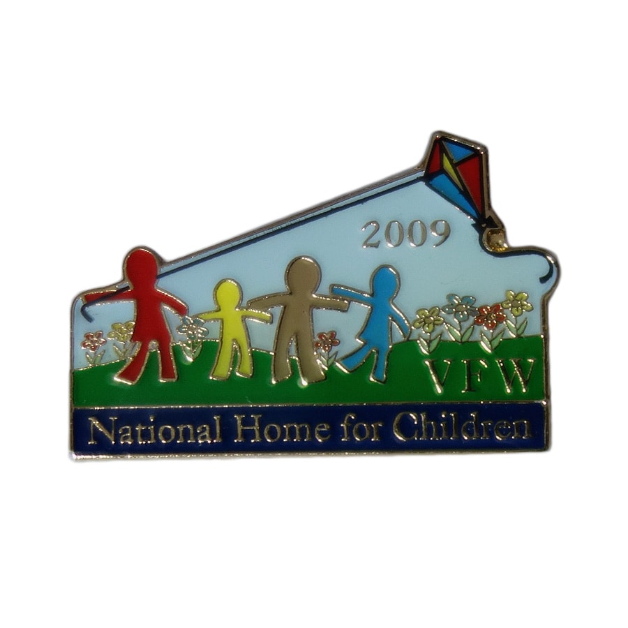 ピンズ Natioal Home for Children VFW ミリタリーボランティア 留め具付