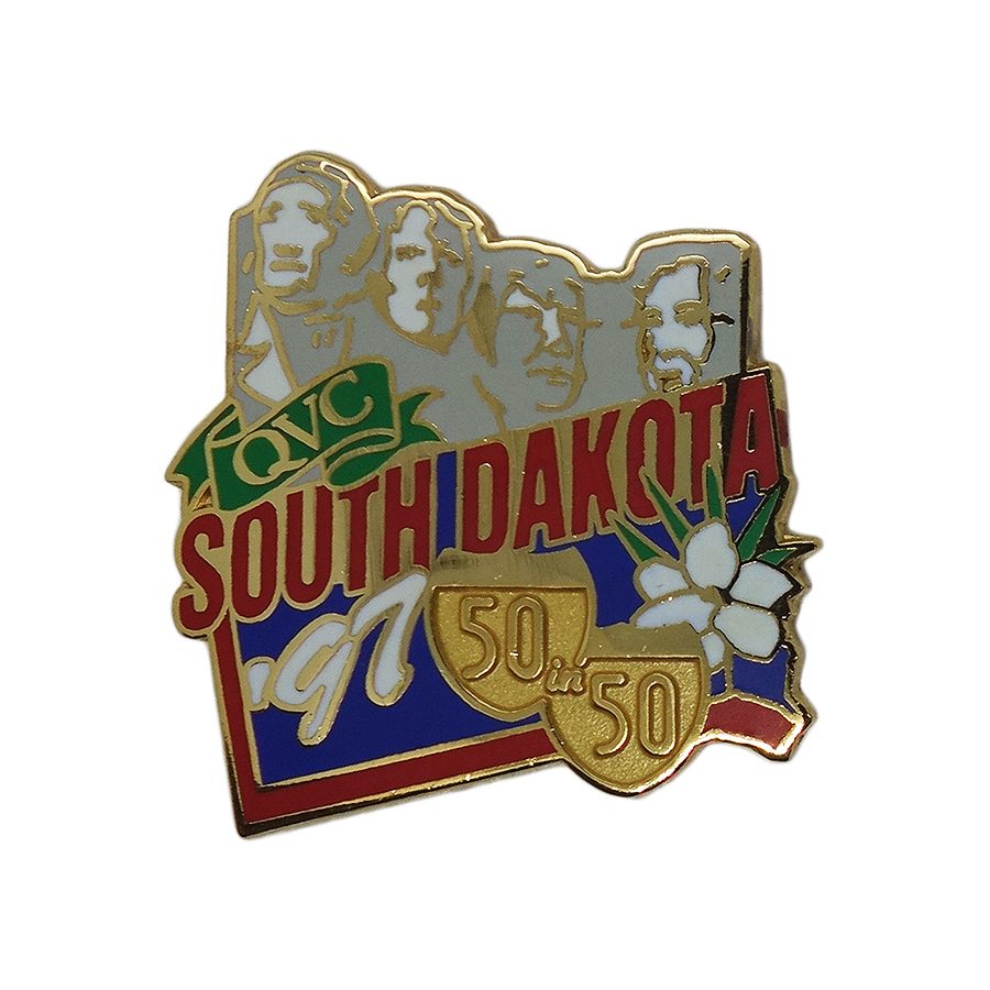 SOUTH DAKOTA ピンズ QVC'S 50 IN 50 TOUR サウスダコタ州