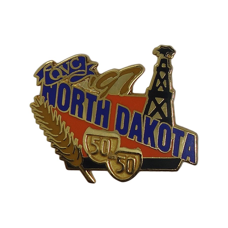 NORTH DAKOTA ピンズ QVC'S 50 IN 50 TOUR ノースダコタ州