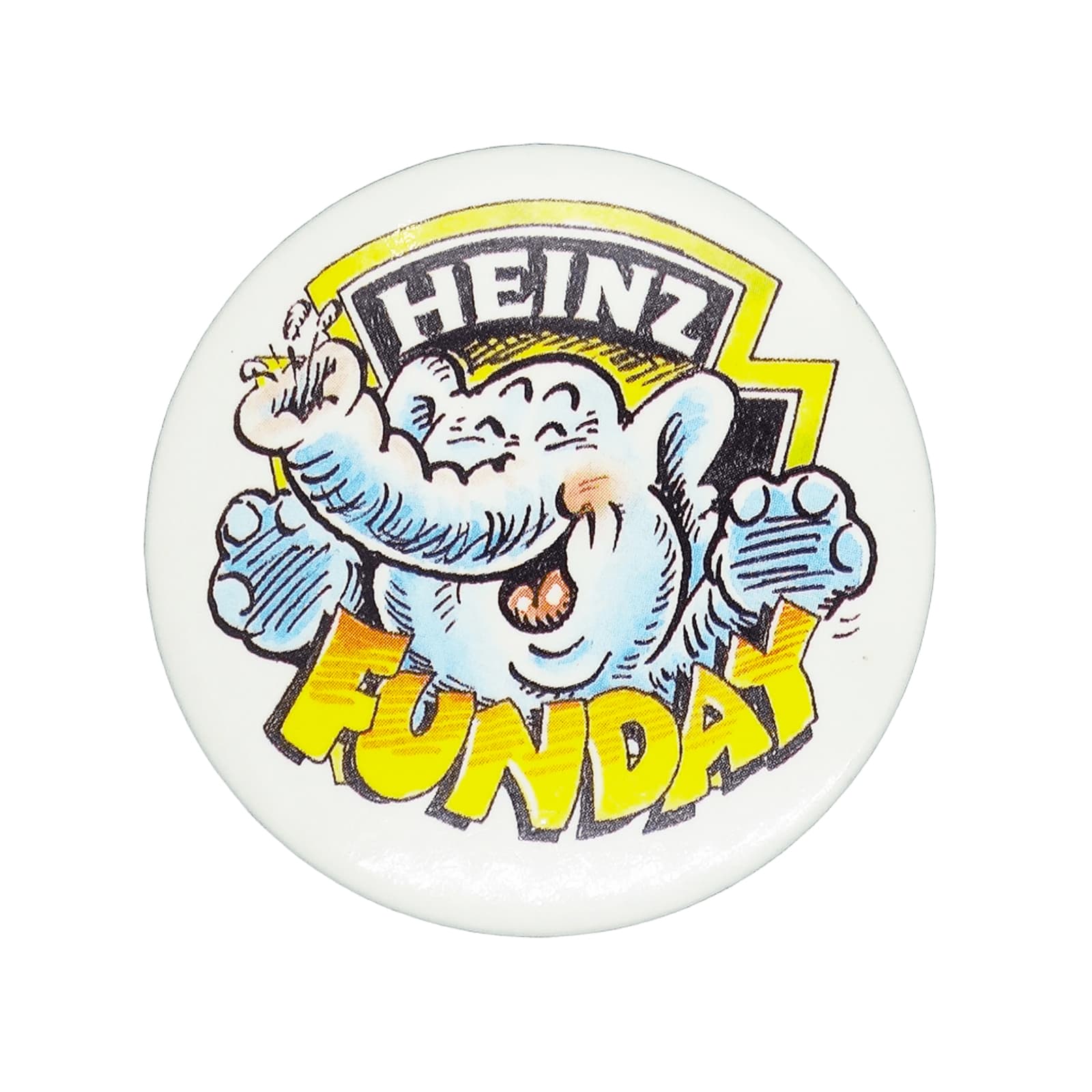 ハインツ HEINZ 缶バッジ ビンテージ 缶バッチ 象 キャラクター