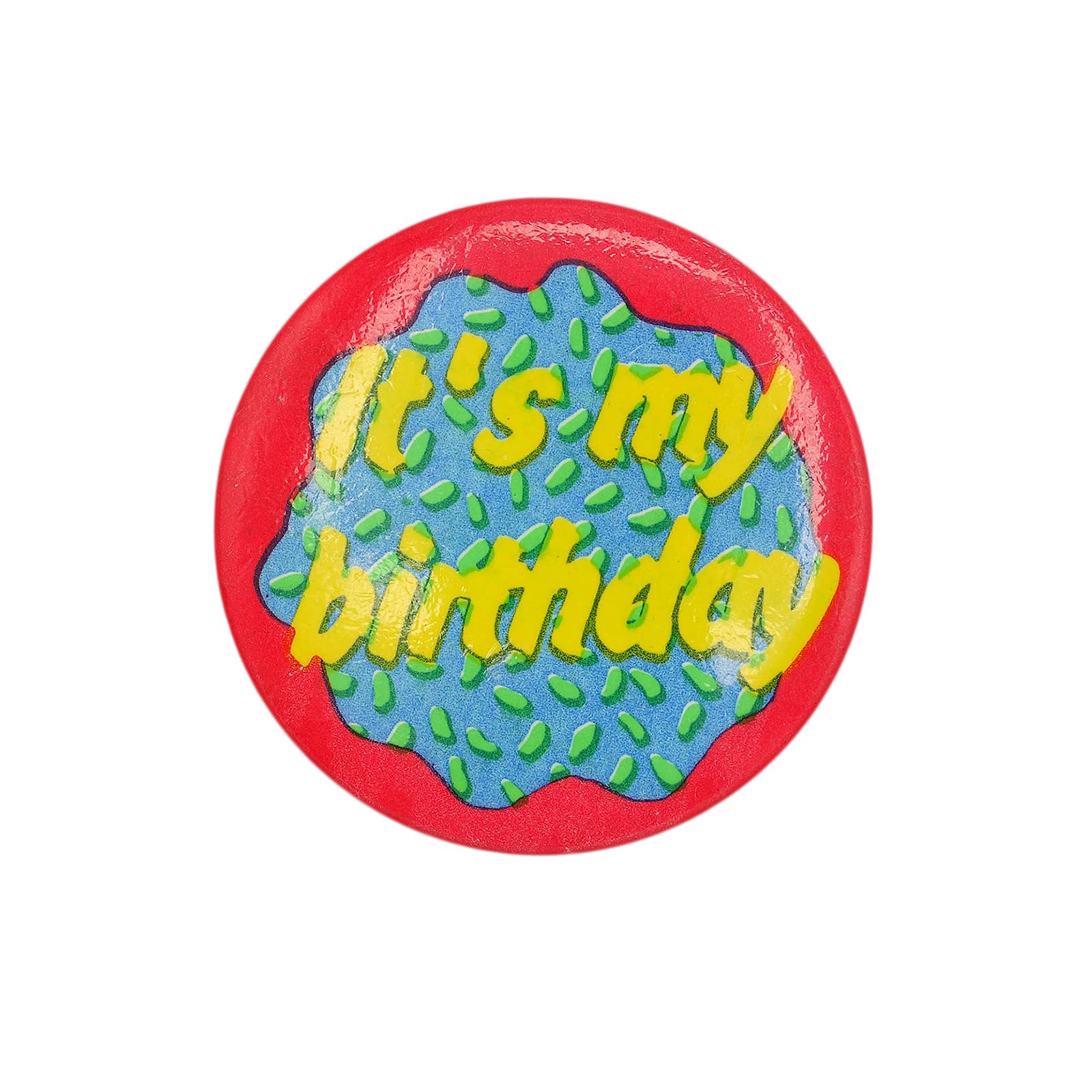 It's my birthday 缶バッジ バッチ 誕生日