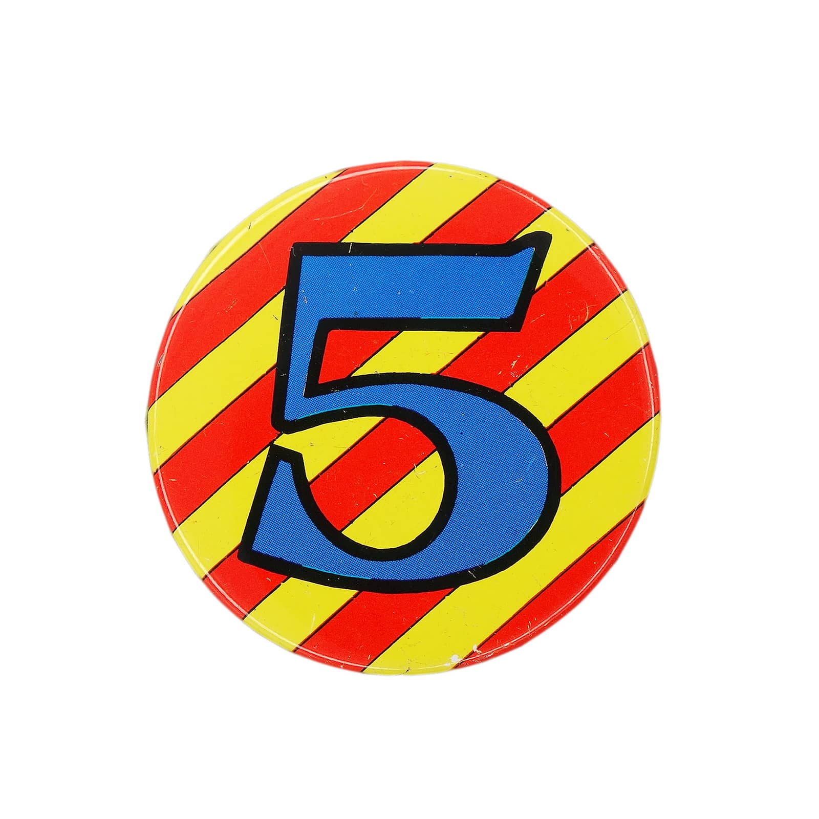 数字 5 缶バッジ バッチ 5歳 誕生日