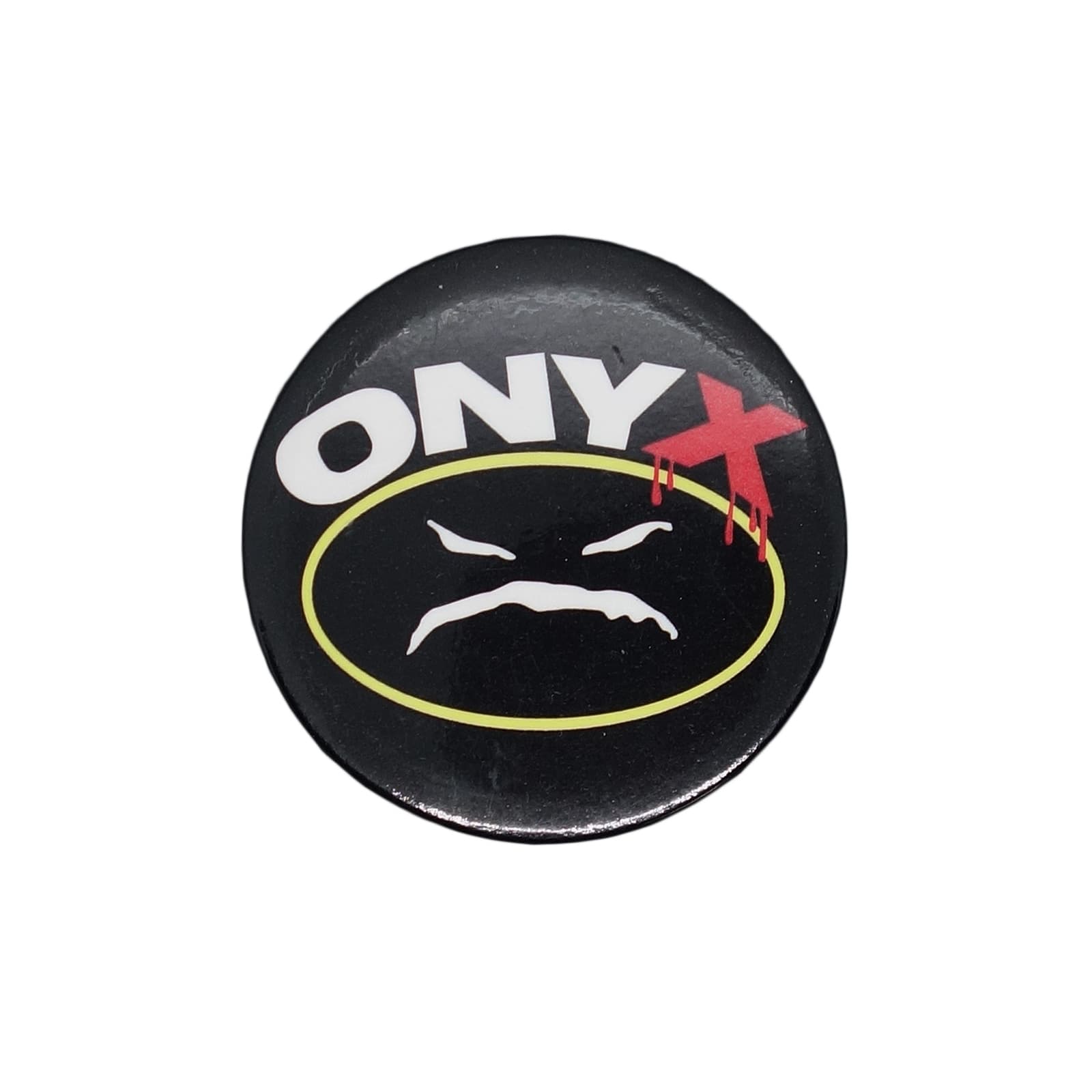 ONYX オニクス 缶バッジ バッチ ハードコア ヒップホップグループ 1994 USA製