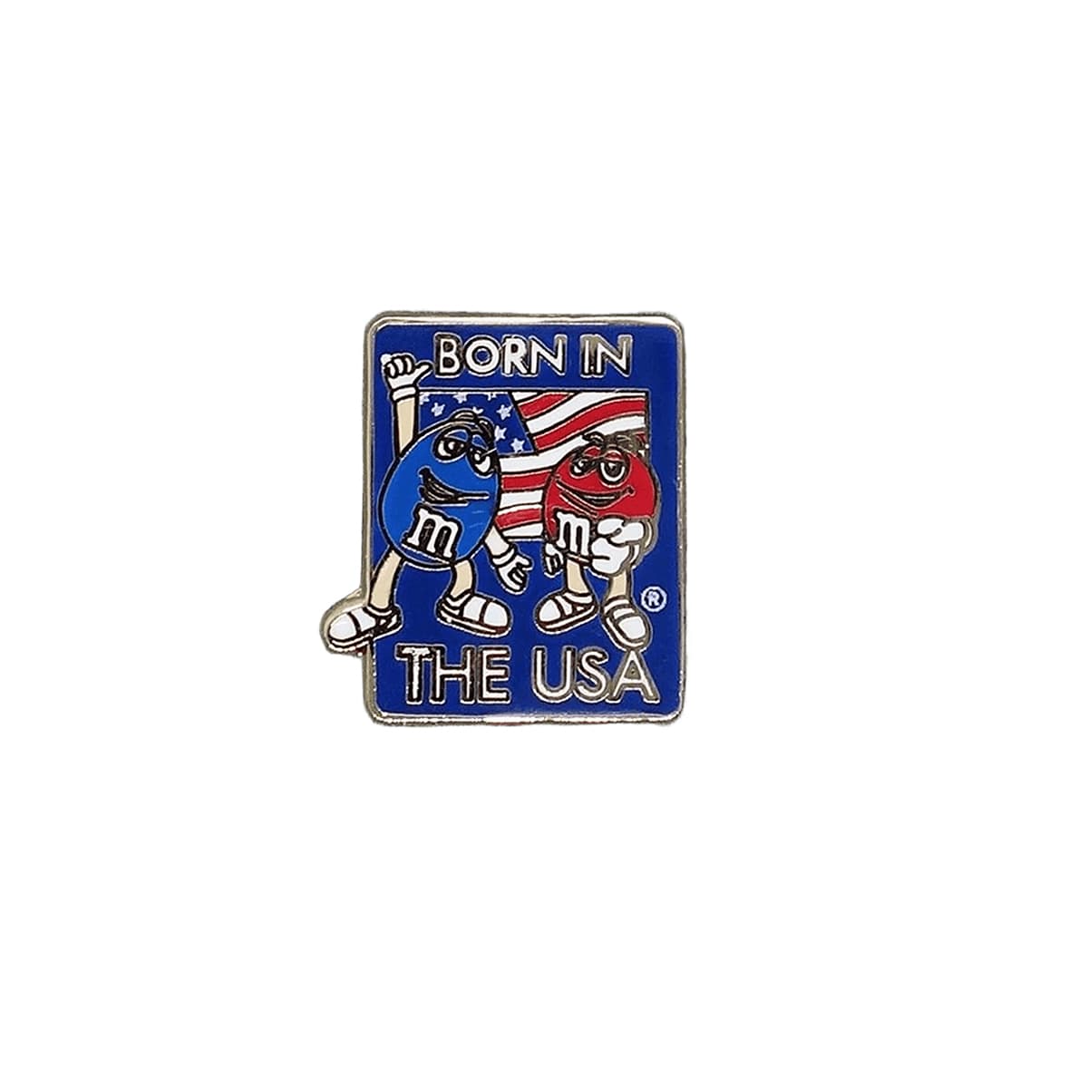 M&M's エムアンドエムズ ピンズ BORN IN THE USA