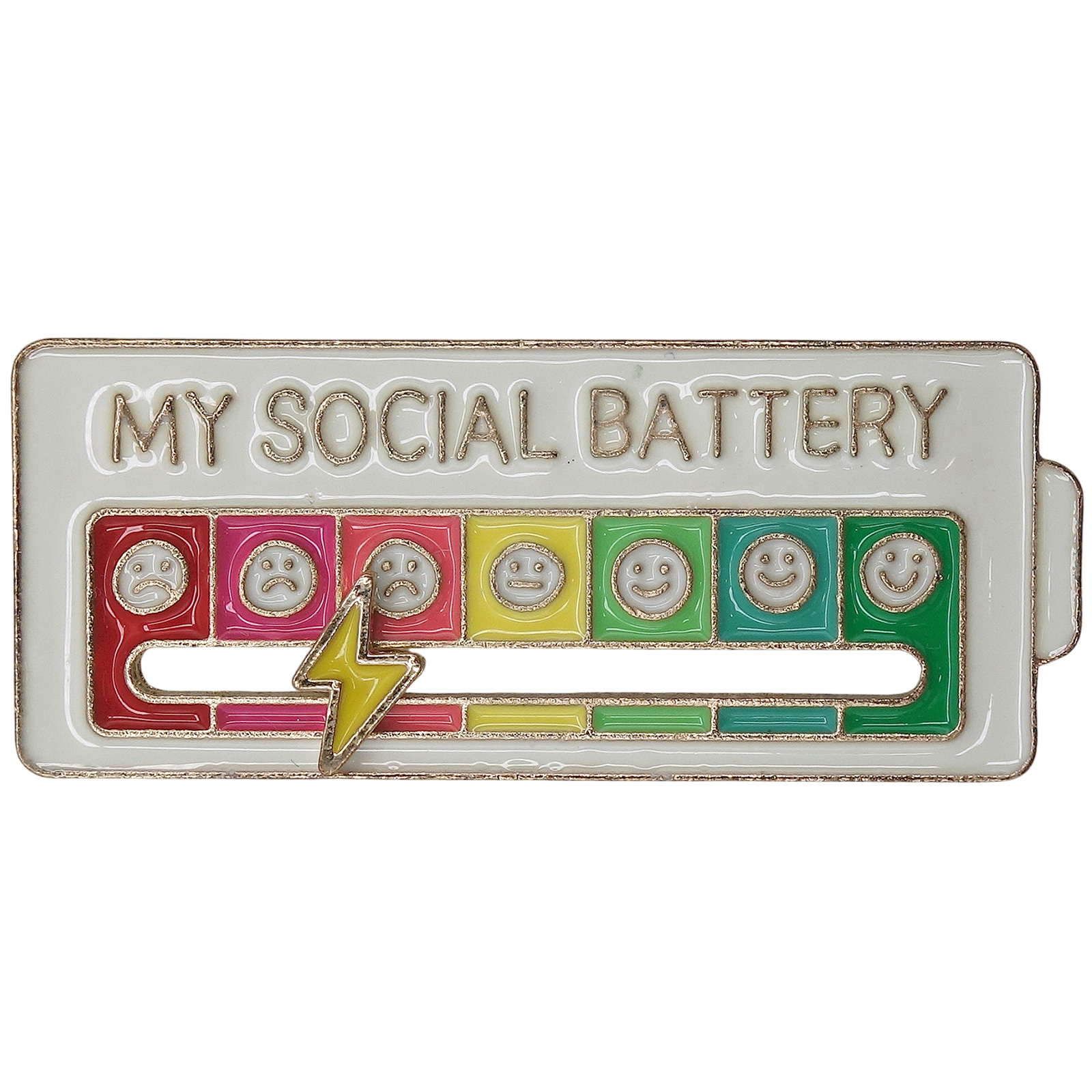 MY SOCIAL BATTERY ソーシャルバッテリー ピンズ