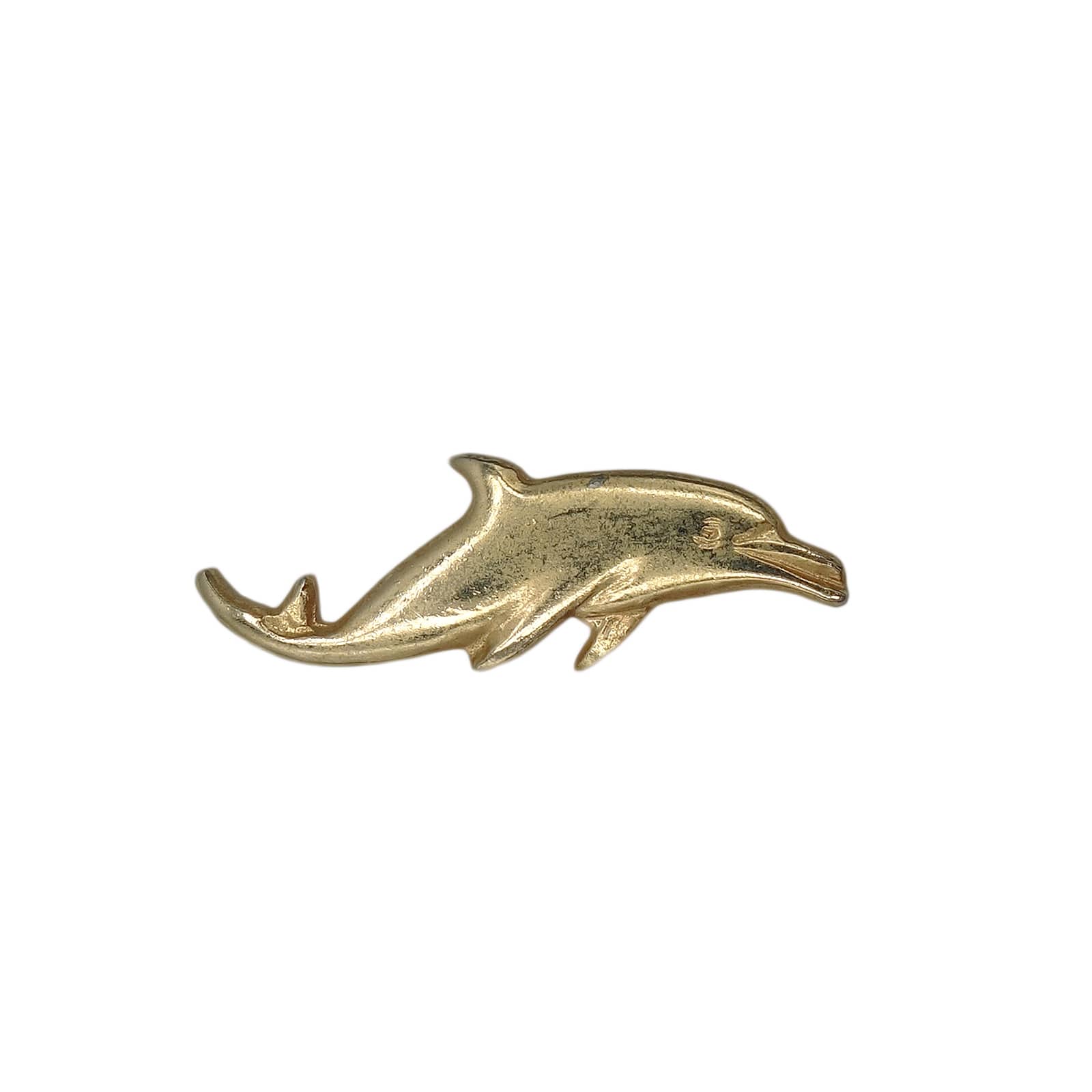イルカ ピンズ 金色 動物
