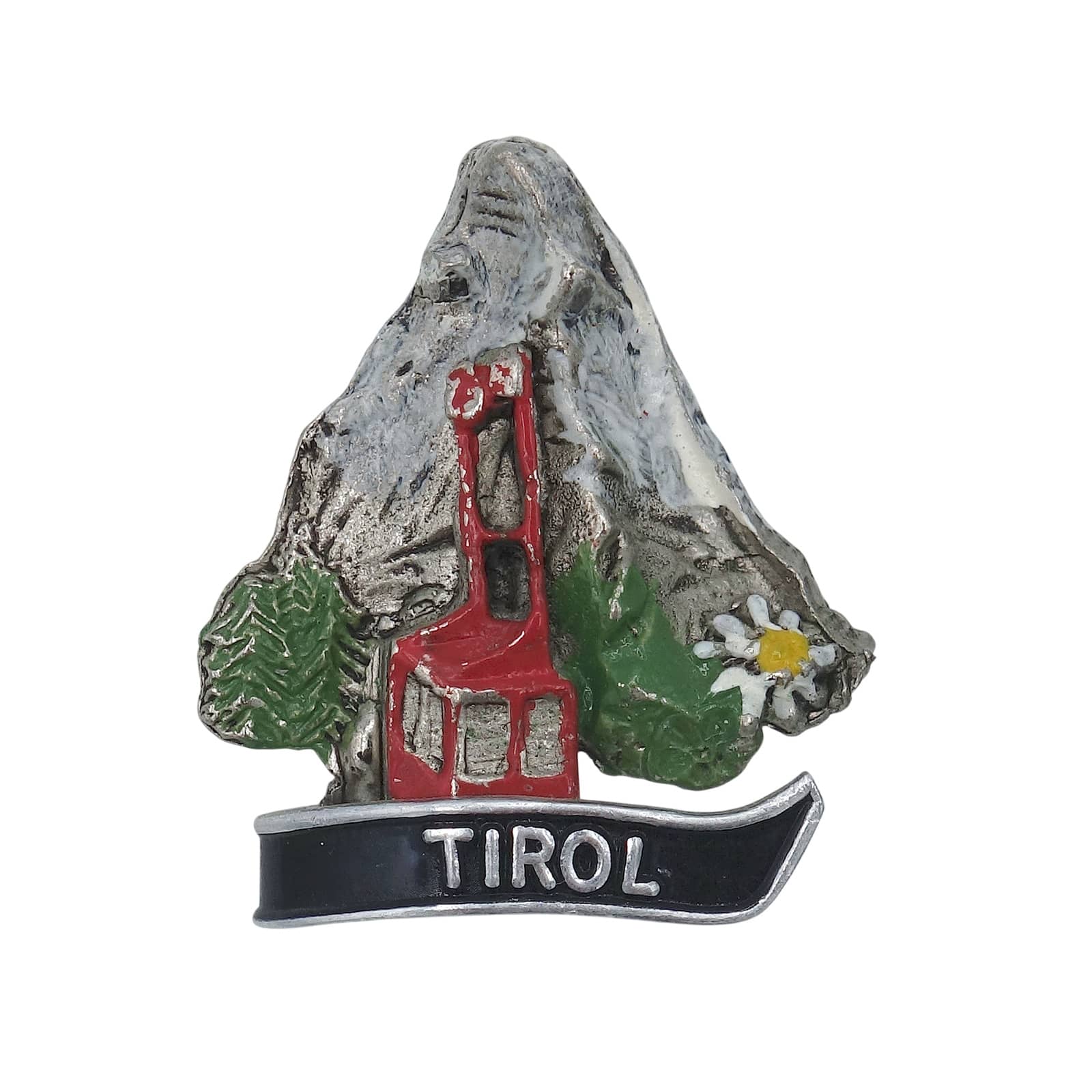 TIROL オーストリア チロル州 ロープウェイ 雪山 エーデルワイス ピンズ