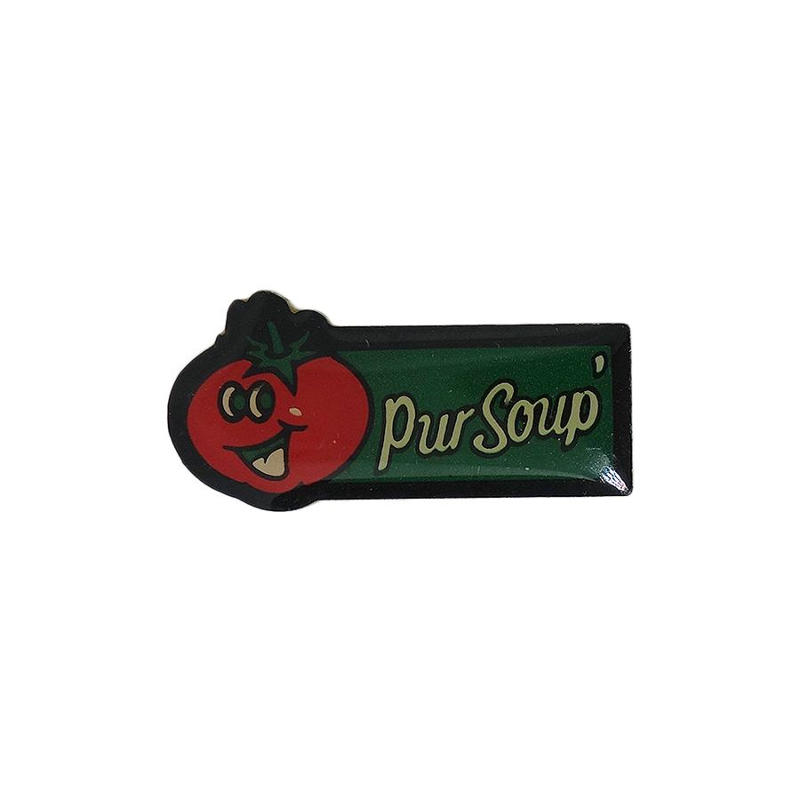 Pur Soup トマト ピンズ 留め具付き