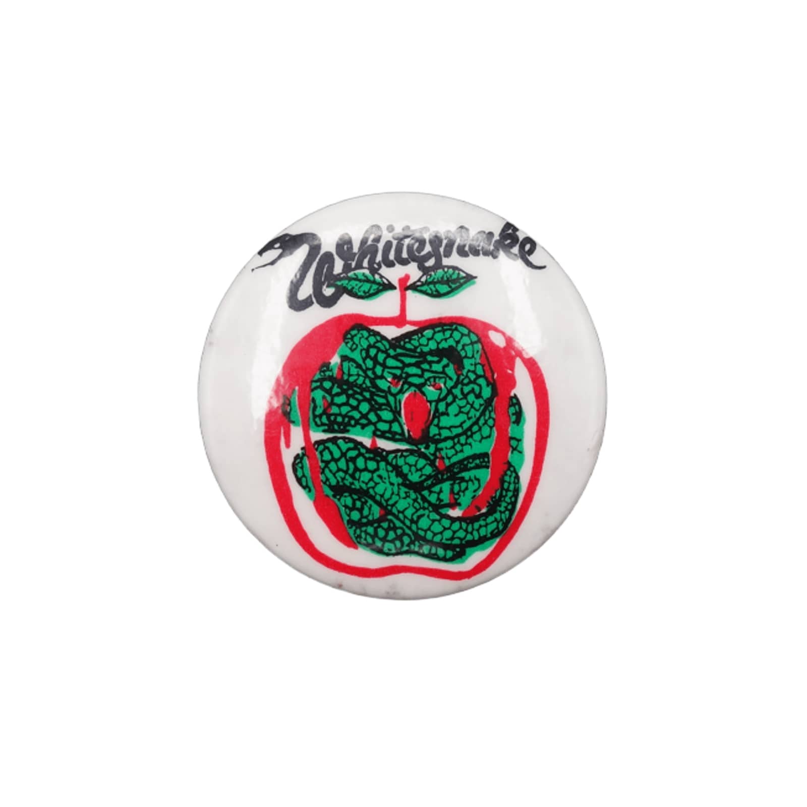 Whitesnake ホワイトスネイク 缶バッジ バッチ ハードロックバンド