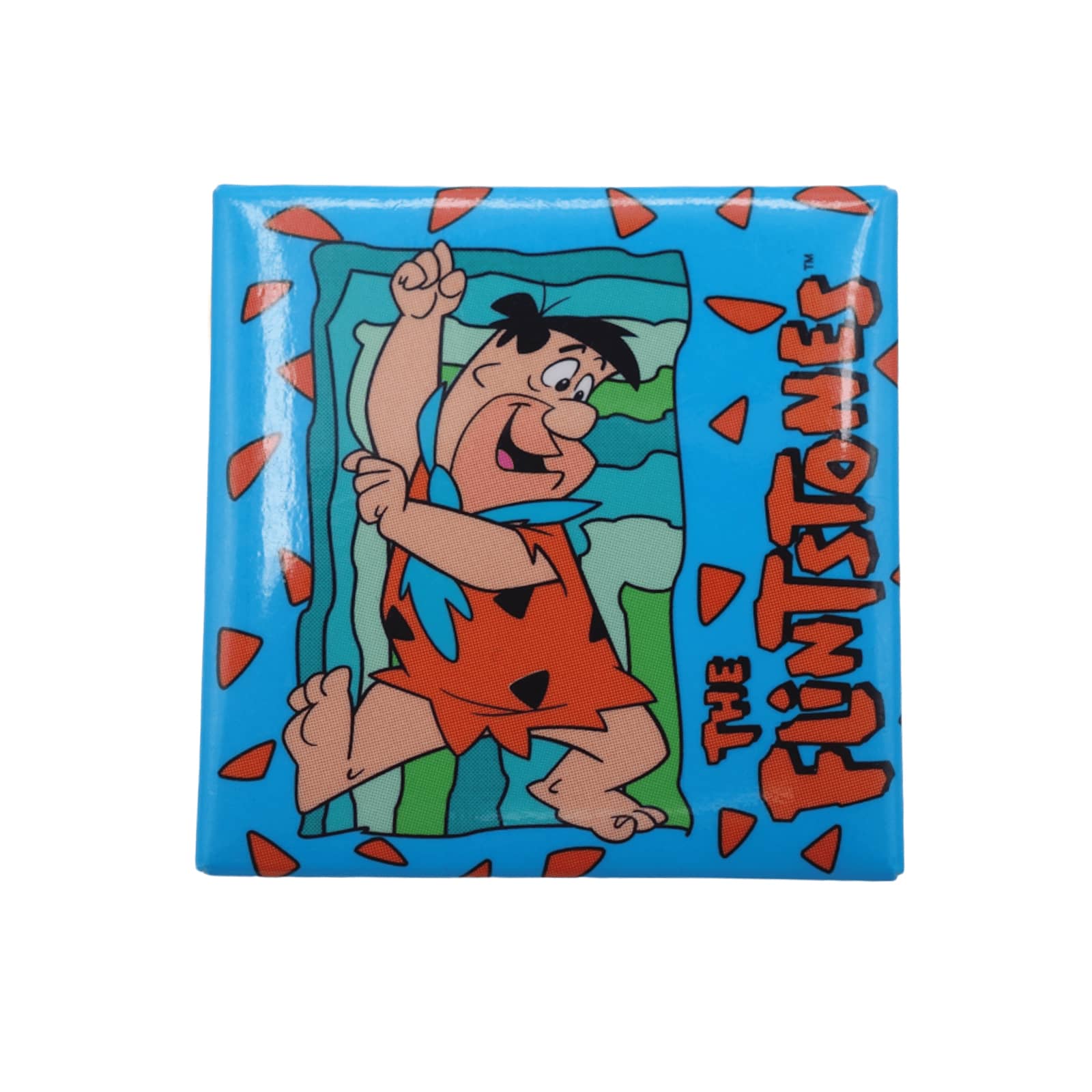 USA製 The Flintstones アニメ キャラクター 缶バッジ