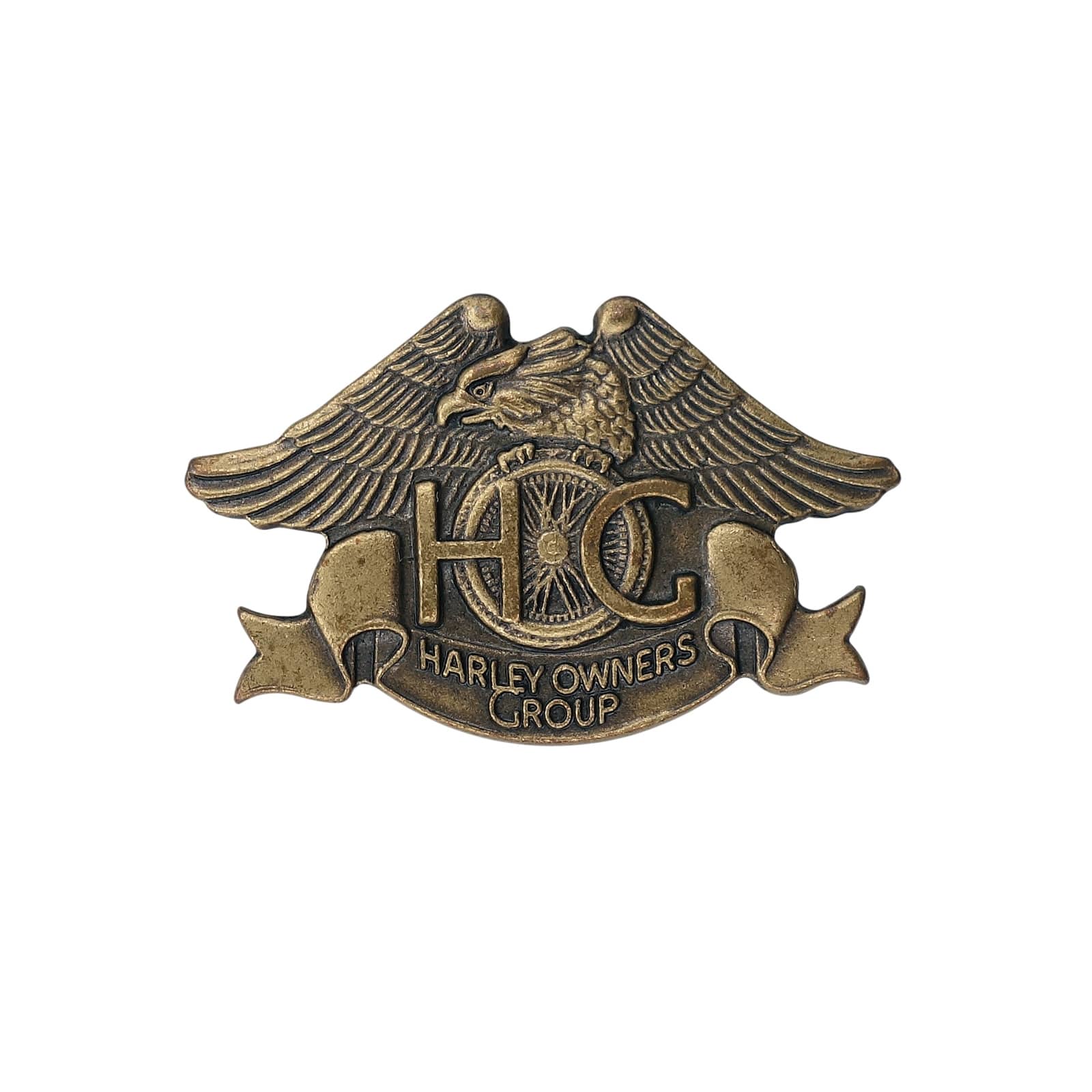 HARLEY OWNERS GROUP バイカー ピンズ H.O.G. ハーレー イーグル