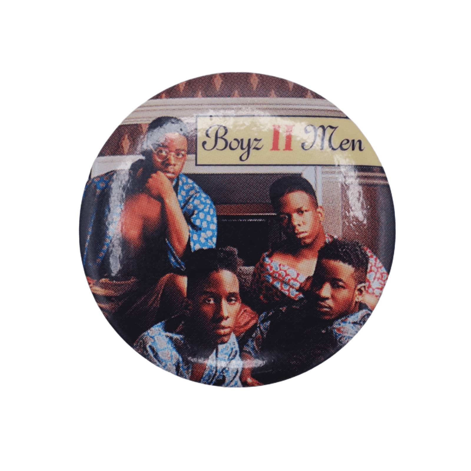 Boyz II Men 缶バッジ 90's レトロ 缶バッチ R&B グループ