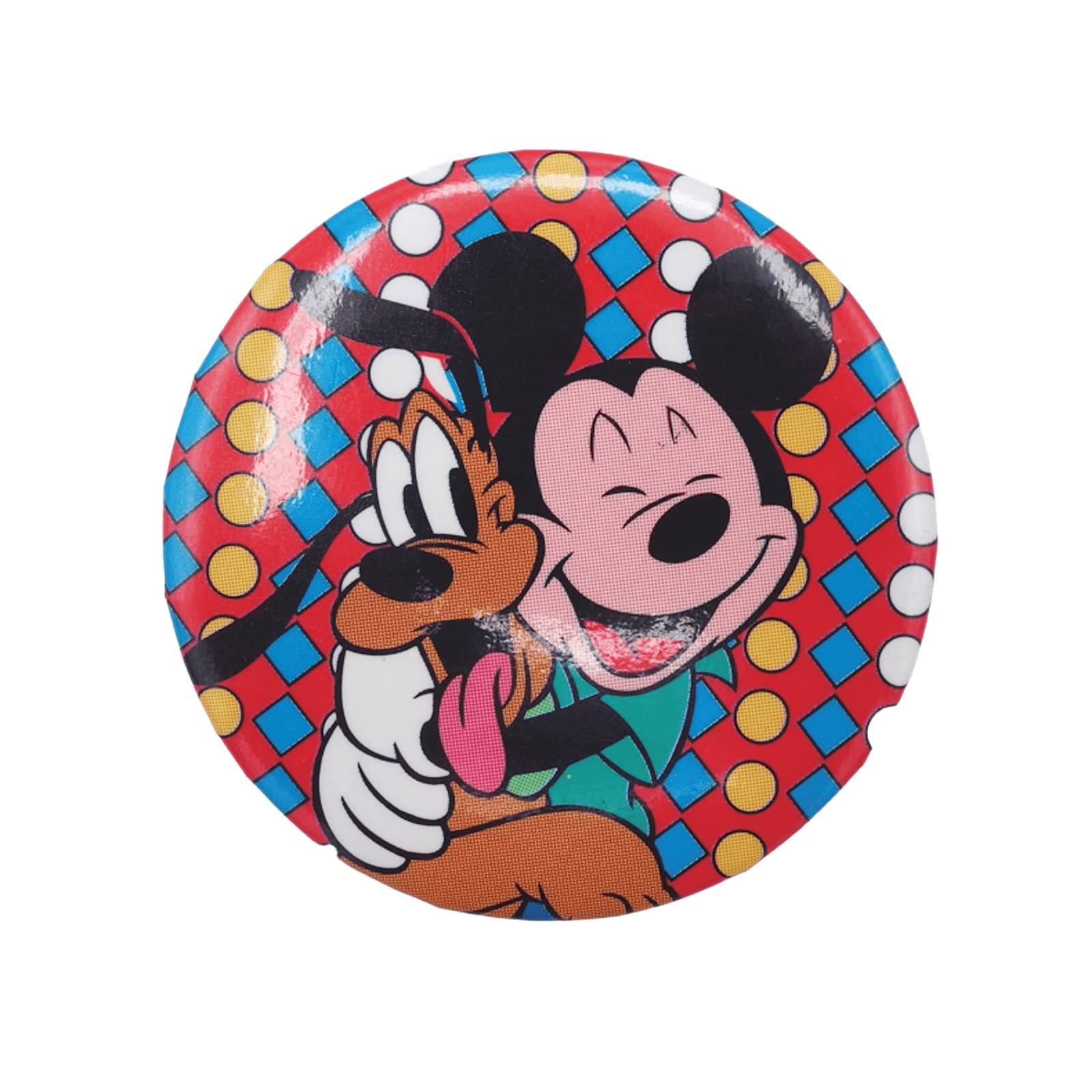 ミッキー プルート 缶バッジ DISNEY ディズニー