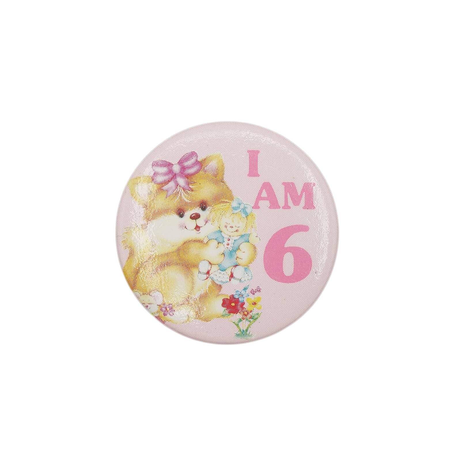 I AM 6 缶バッジ バッチ 6歳 誕生日