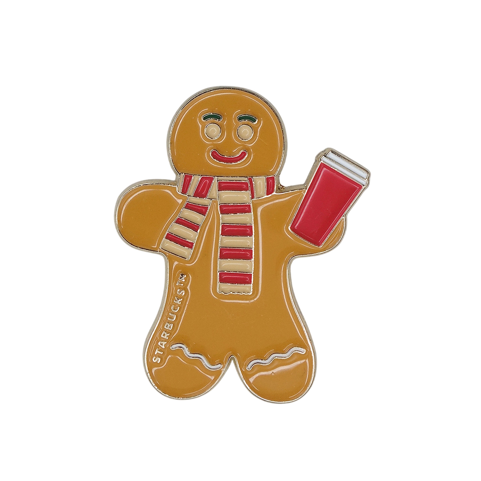 Starbucks スターバックス ジンジャーブレッドマン ピンズ クリスマス