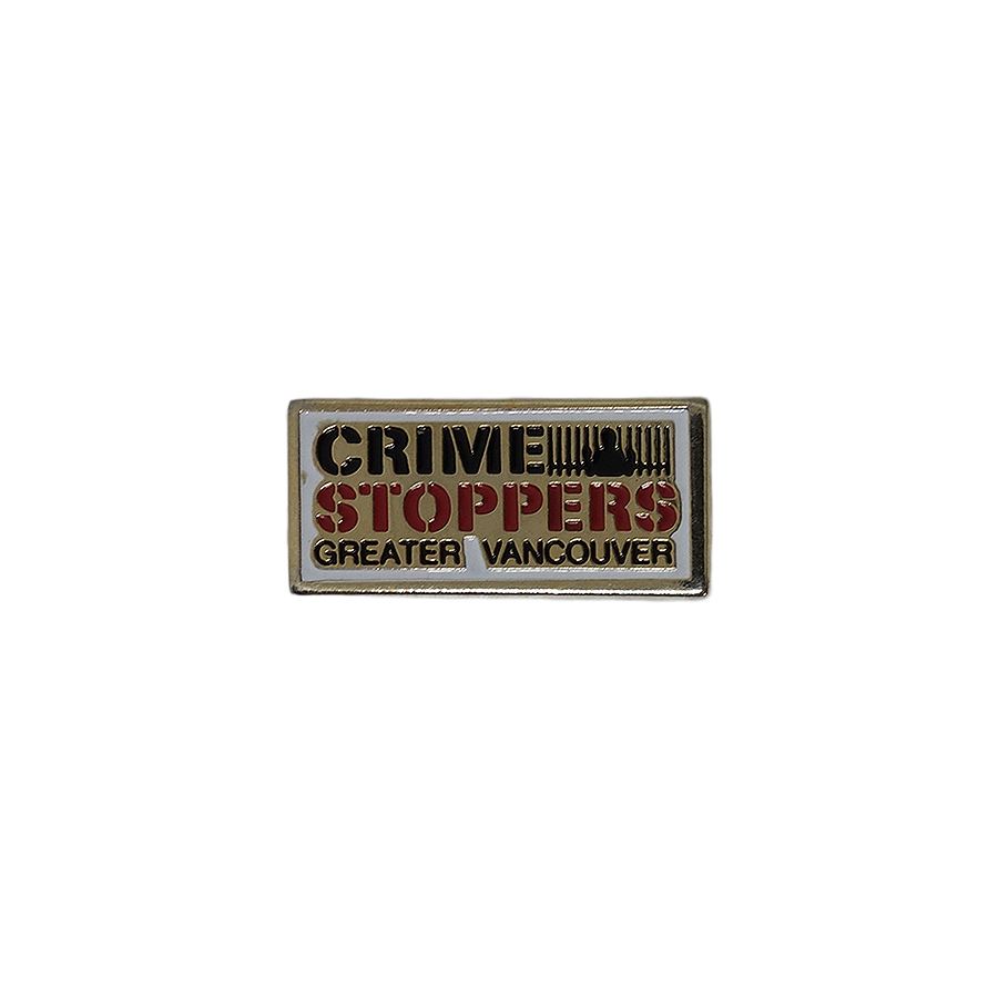 セール＆特集＞ ピンズ ピンバッチ ピンバッジ CRIME STOPPERS 留め具付き premiumfarma.pt