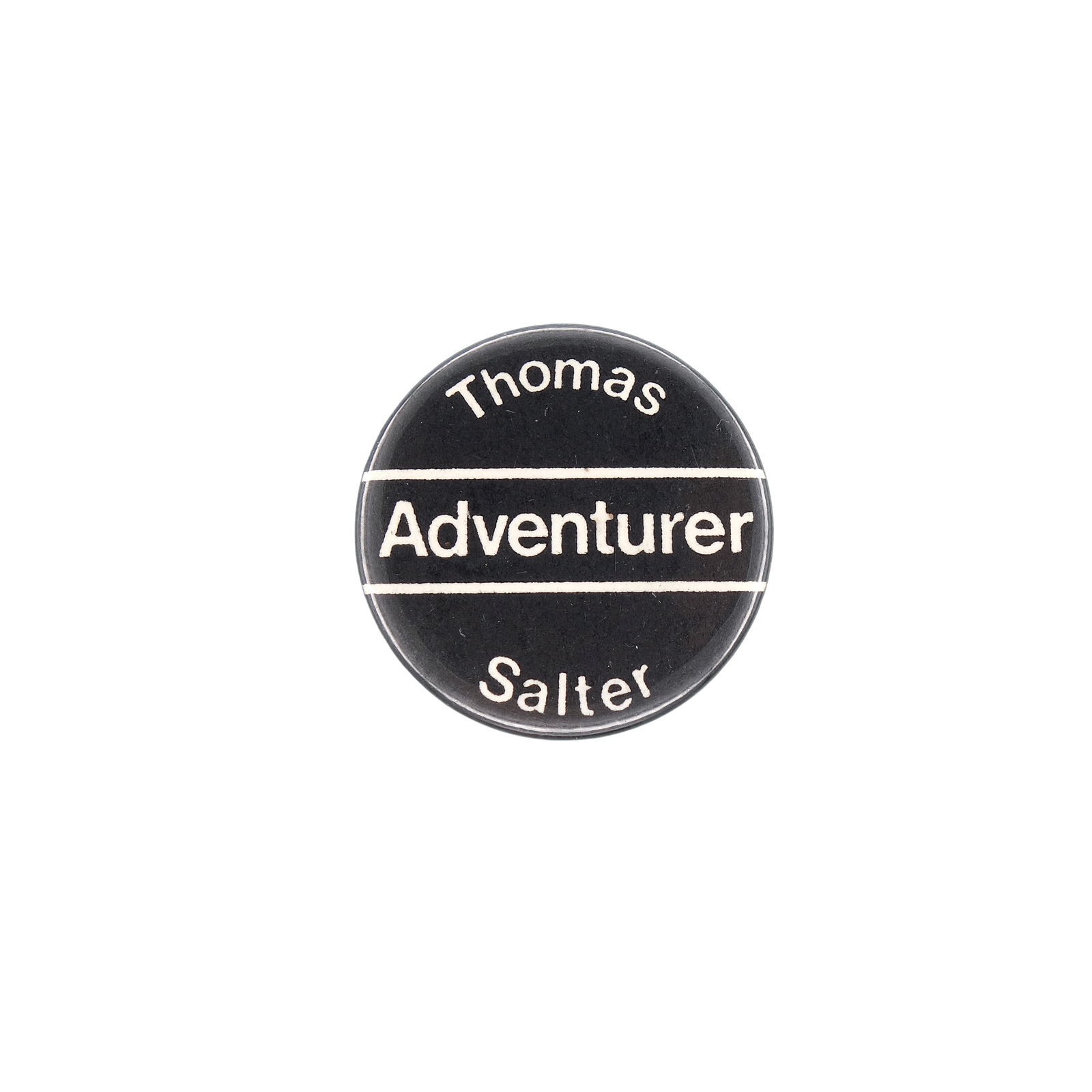 Thomas Salter Adventurer 缶バッジ バッチ 玩具メーカー