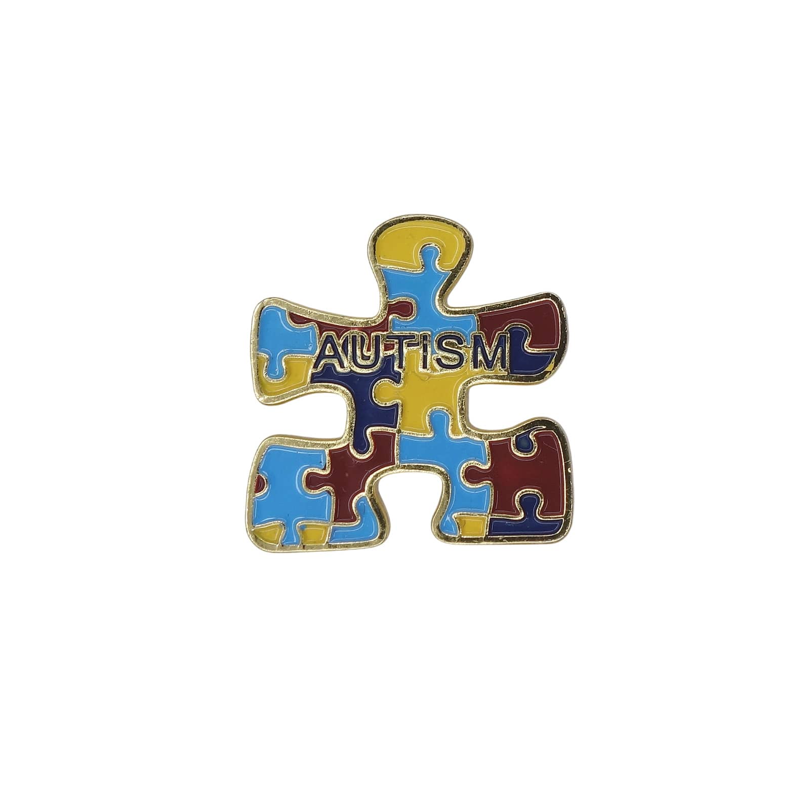 AUTISM パズルピース ピンズ 自閉症啓発